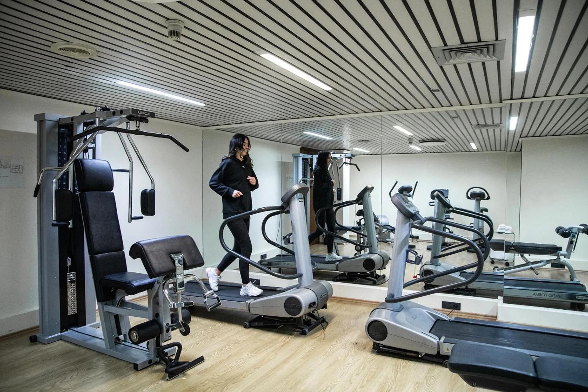 Fitness centre/facilities in Hotel Orientale