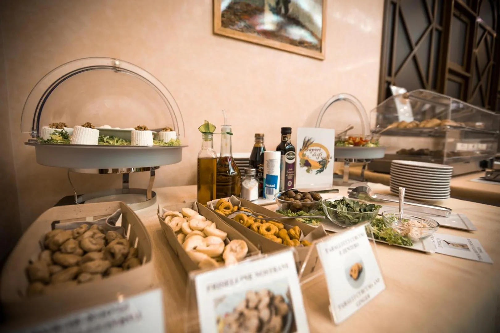 Food and drinks in Hotel Orientale