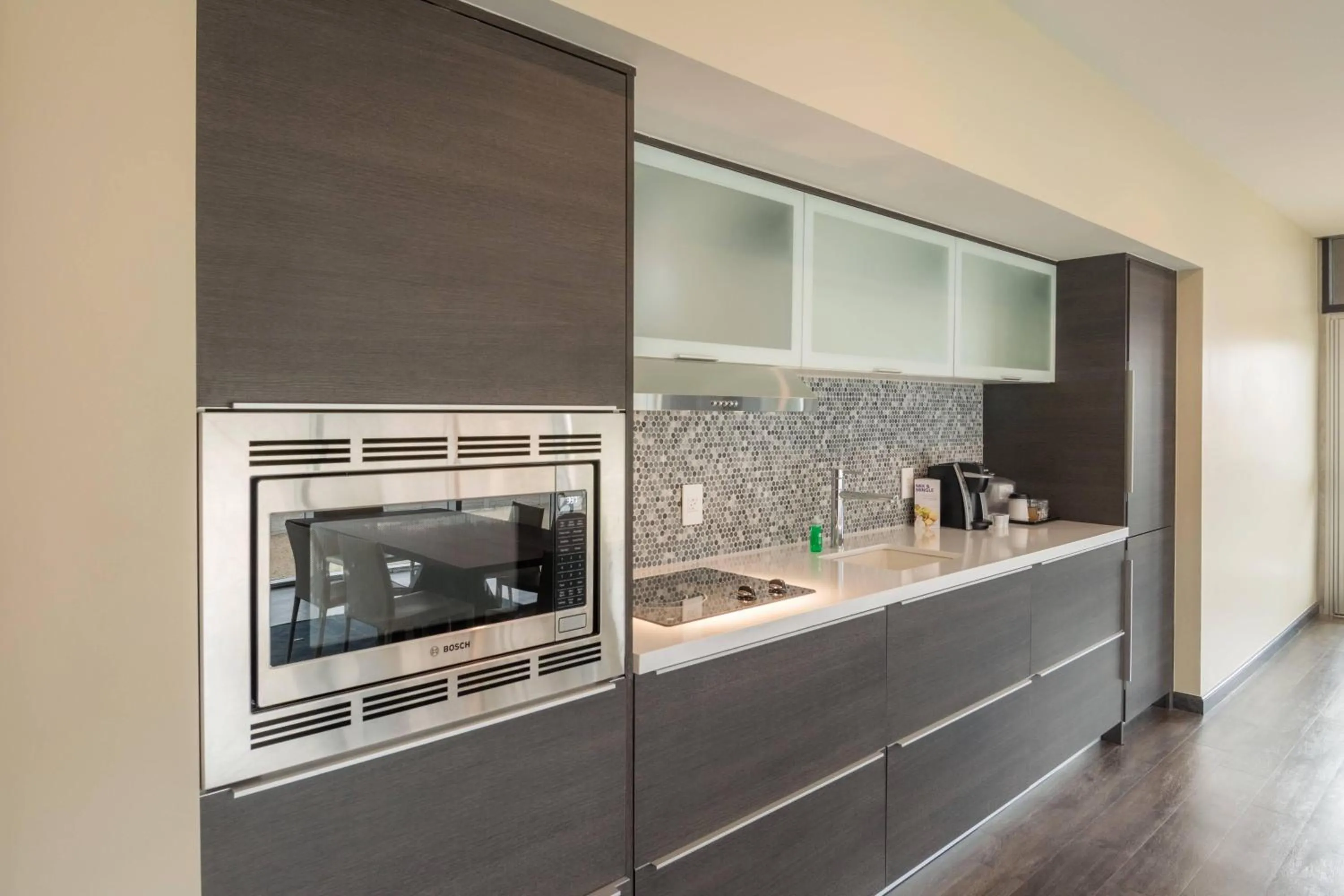 Kitchen or kitchenette in SpringHill Suites by Marriott Fort Worth Fossil Creek