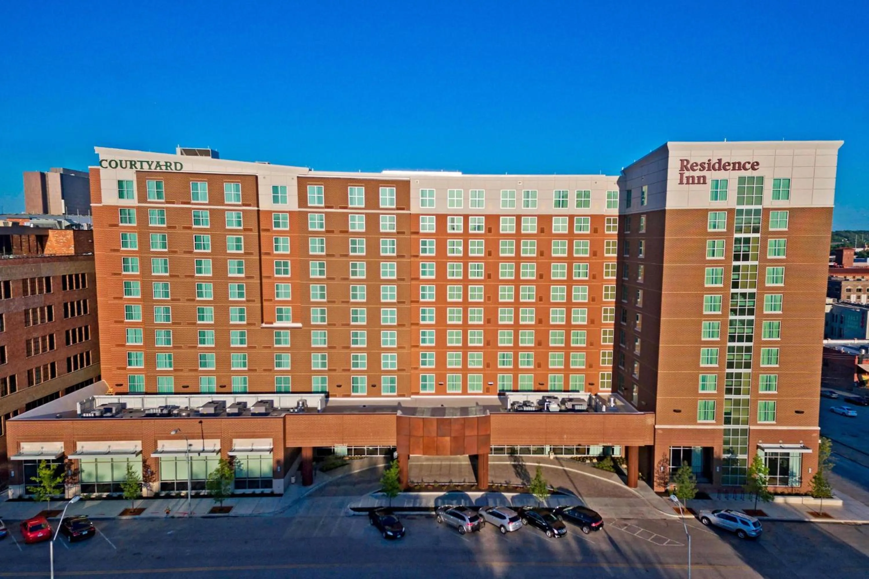 Property building in Residence Inn by Marriott Kansas City Downtown/Convention Center