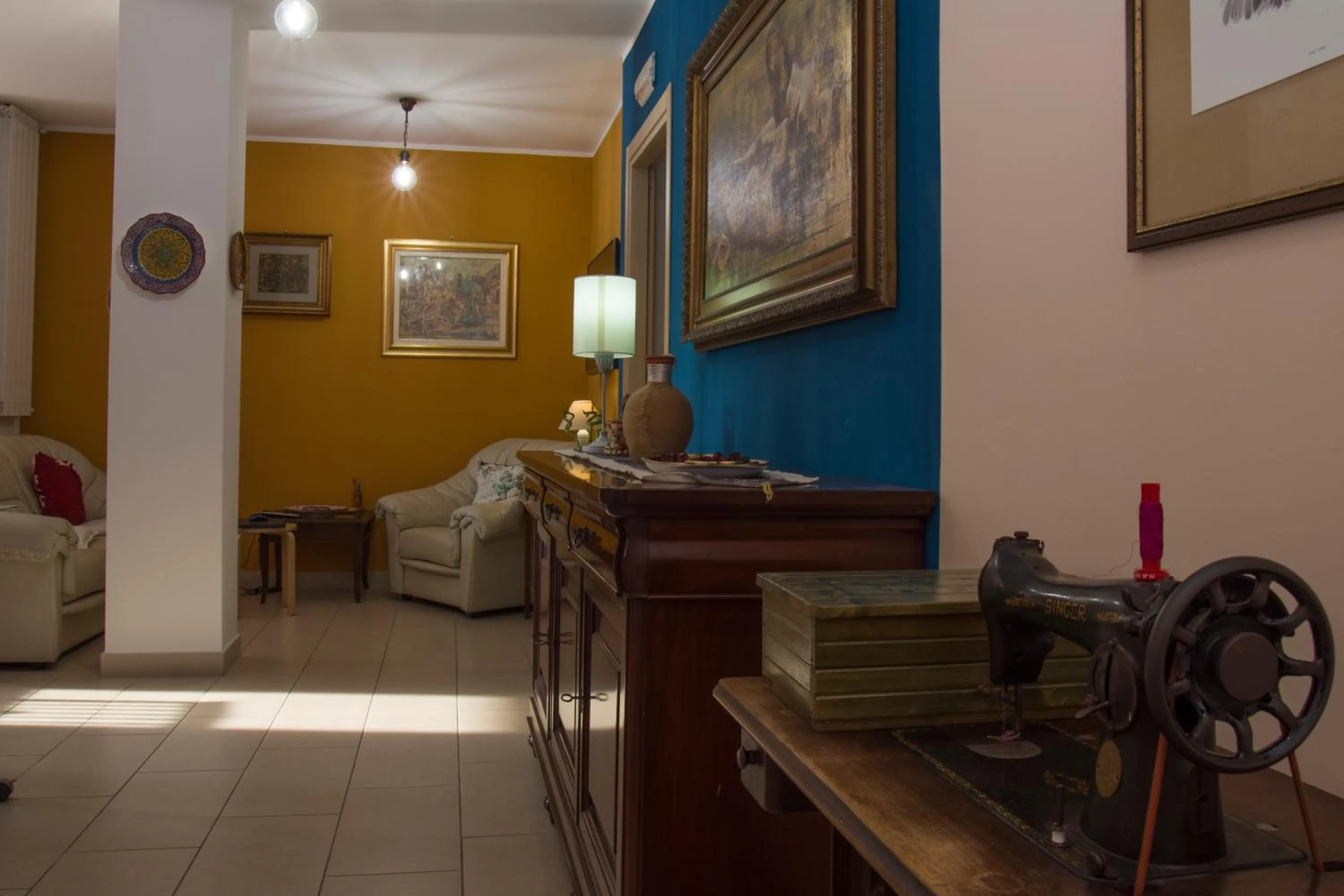 Living room in Al Sesto B&B