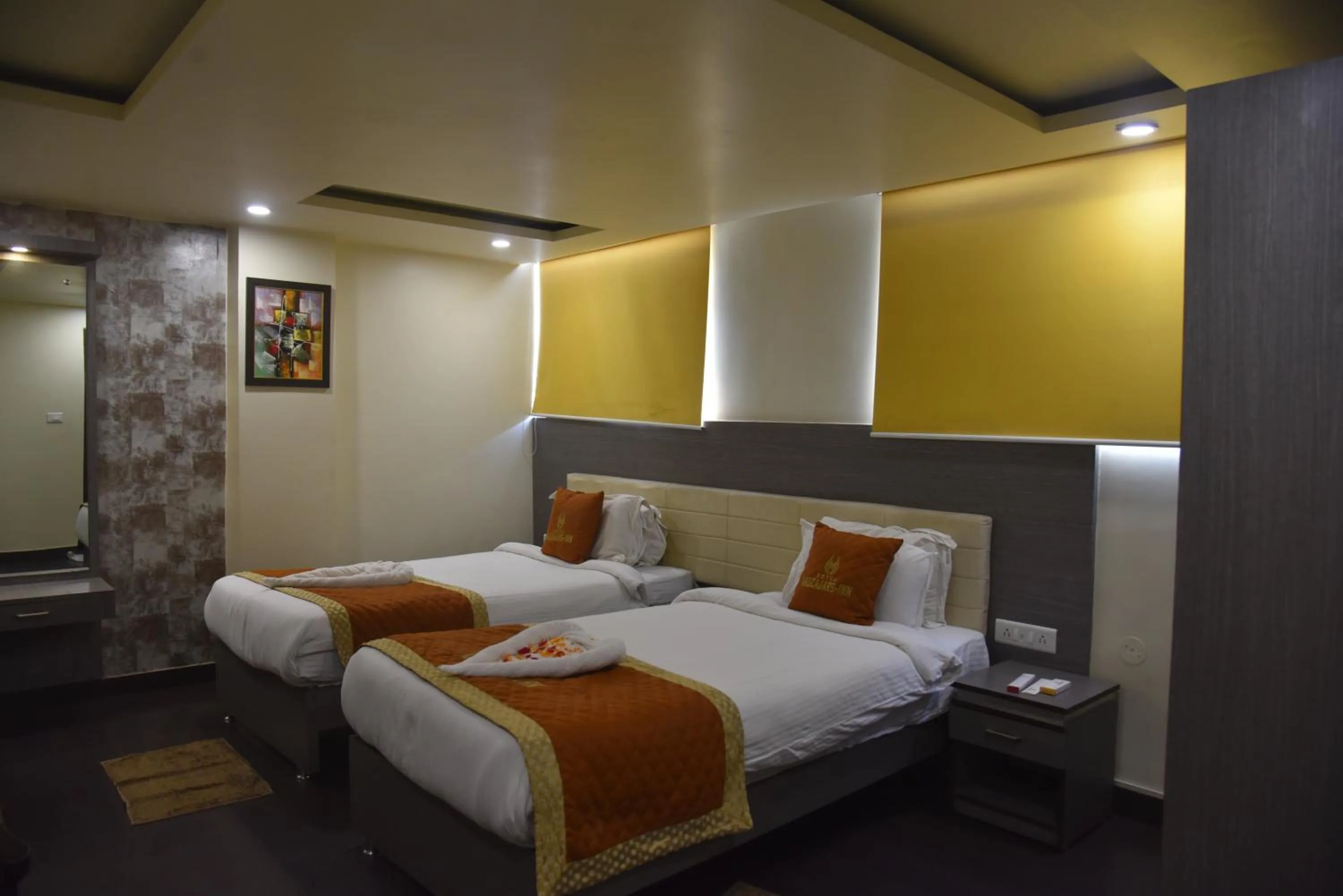 Bed in Aalcajars Inn