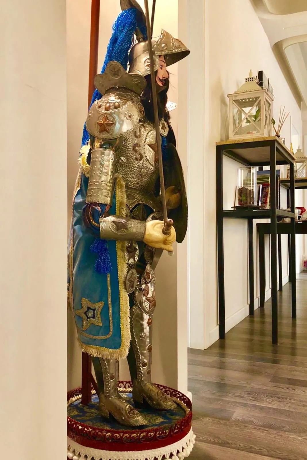 Decorative detail in Emme B&B