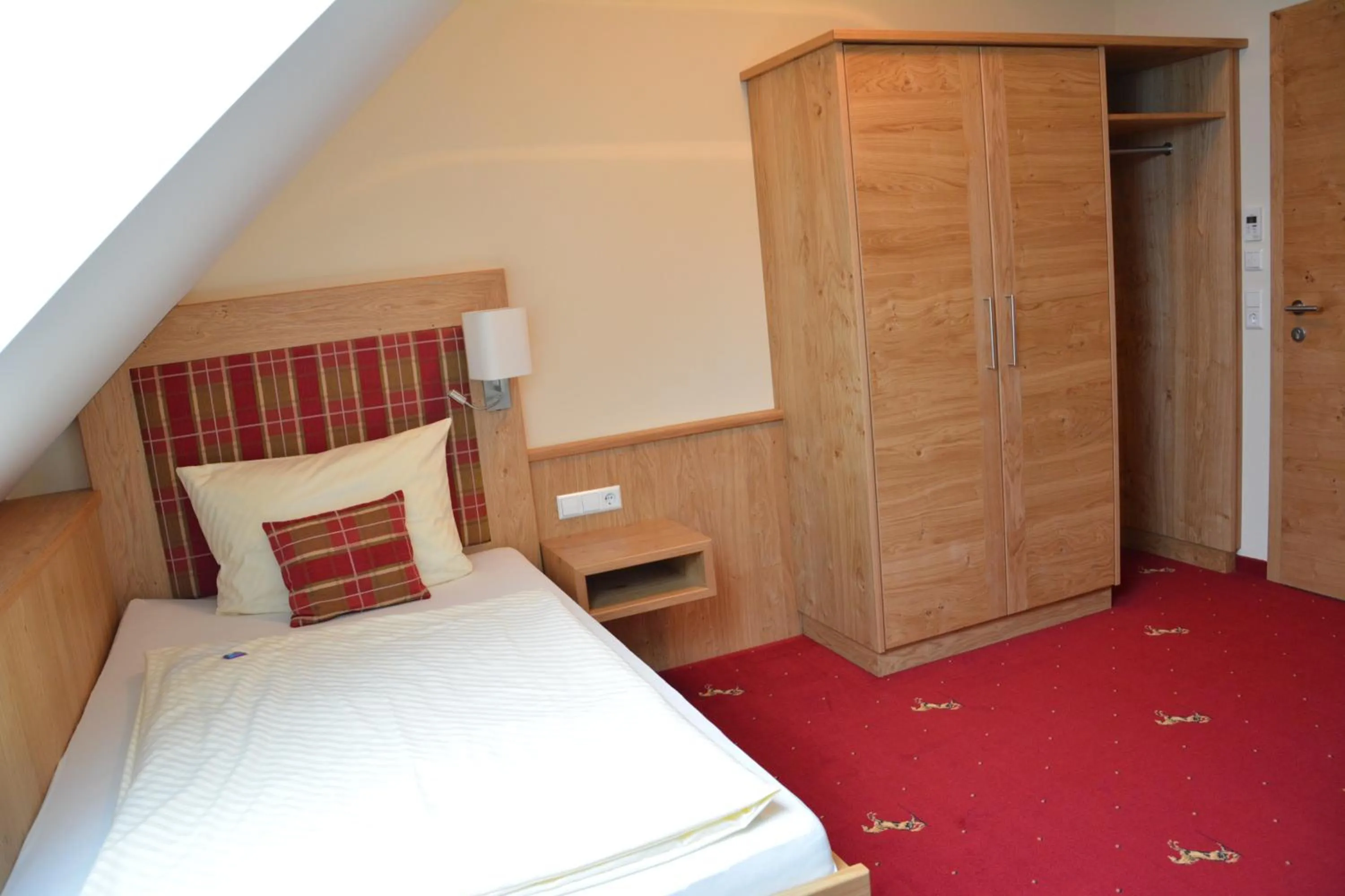 Bed in Landgasthof Hotel Rössle