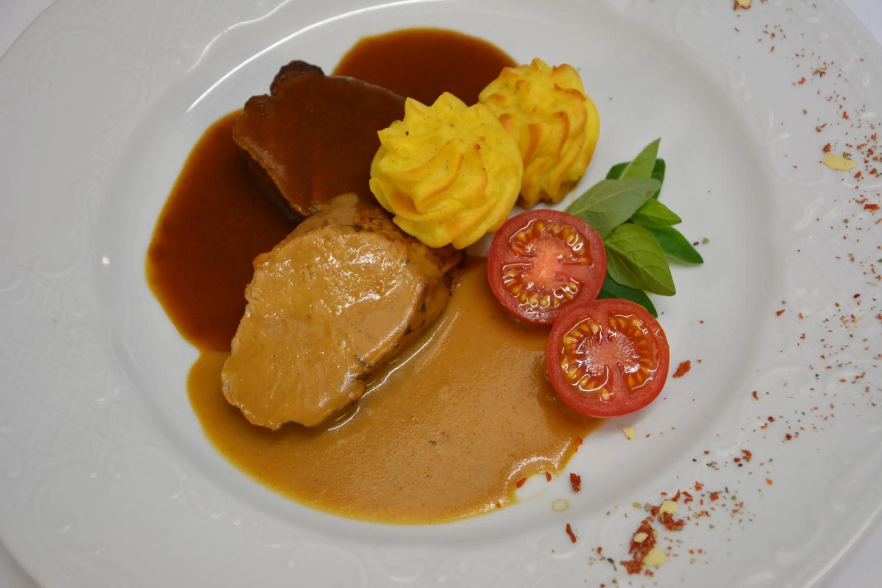 Food in Landgasthof Hotel Rössle