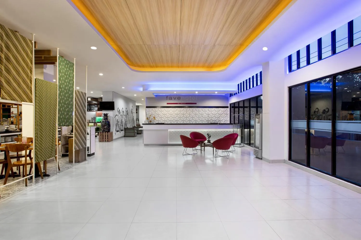 Lobby or reception in favehotel Malioboro - Yogyakarta