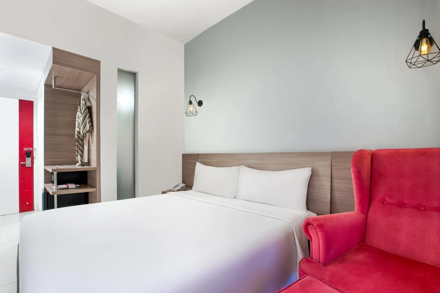 Bedroom, Bed in favehotel Malioboro - Yogyakarta