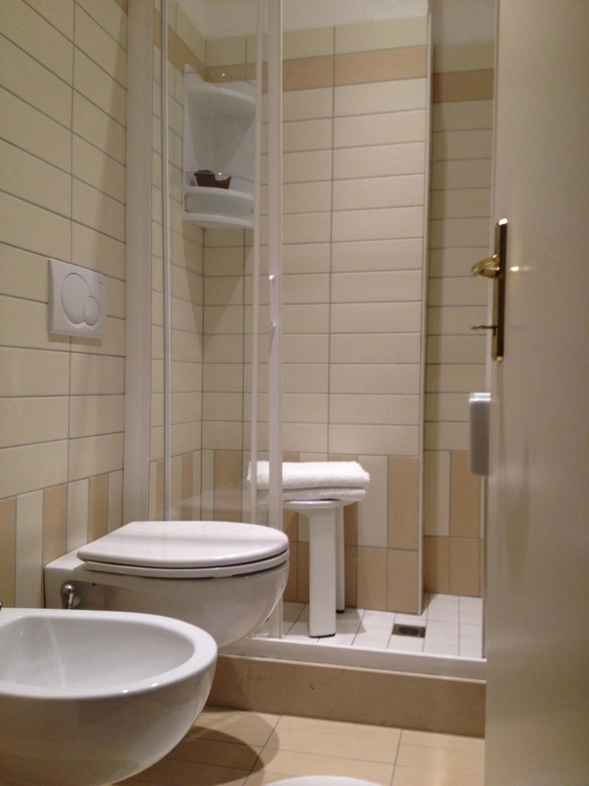 Bathroom in Hotel Gattuccio