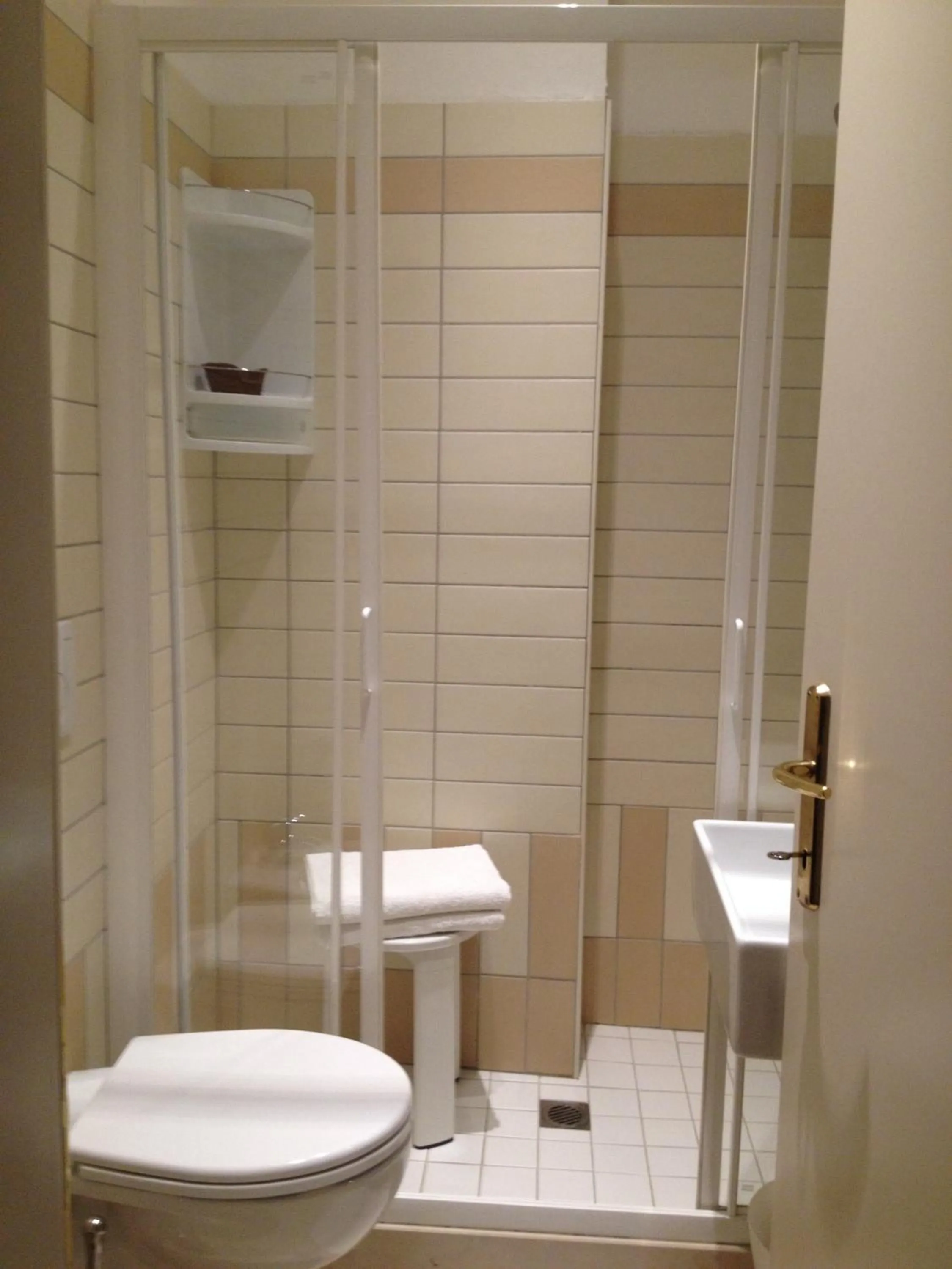 Bathroom in Hotel Gattuccio