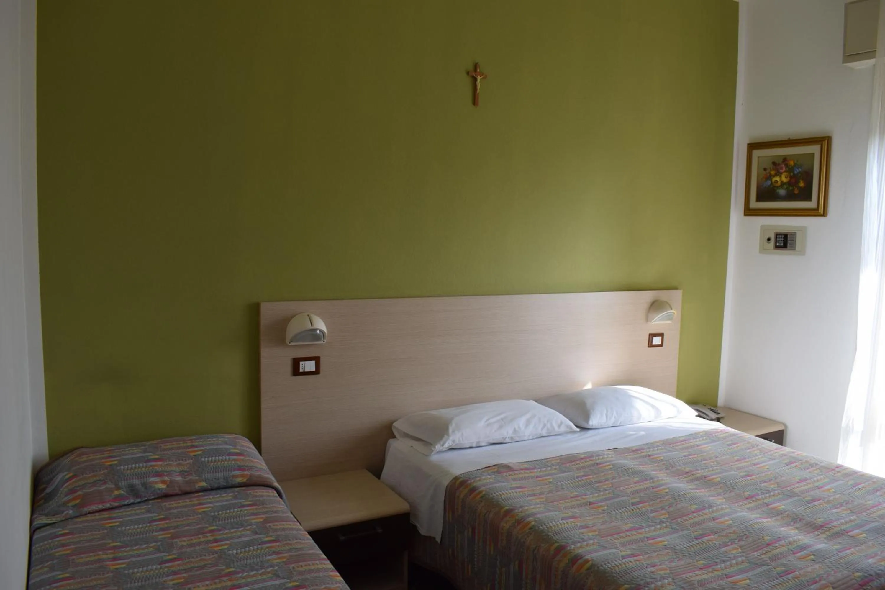 Bed in Hotel Gattuccio