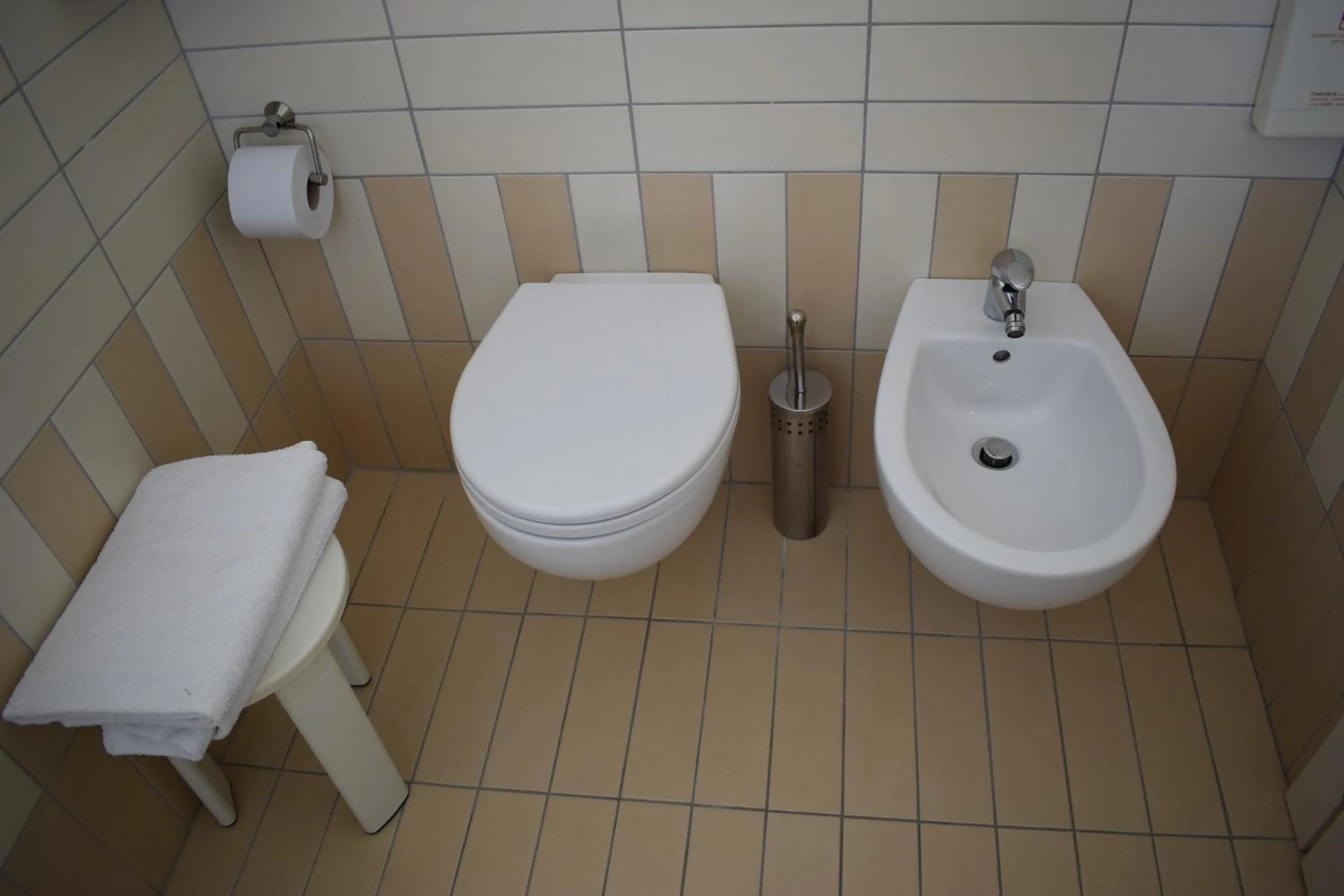 Bathroom in Hotel Gattuccio