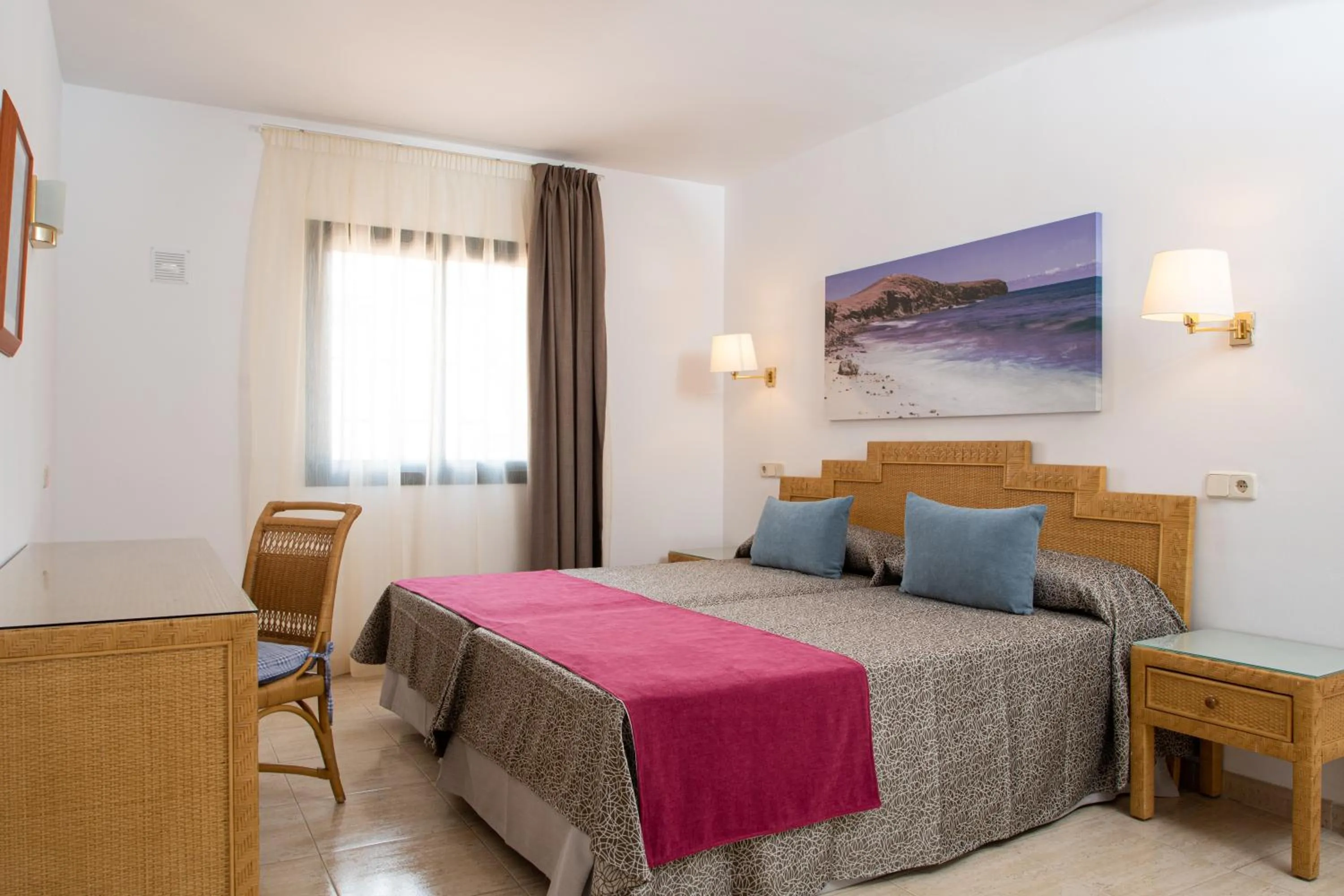 Bedroom, Bed in HL Club Playa Blanca
