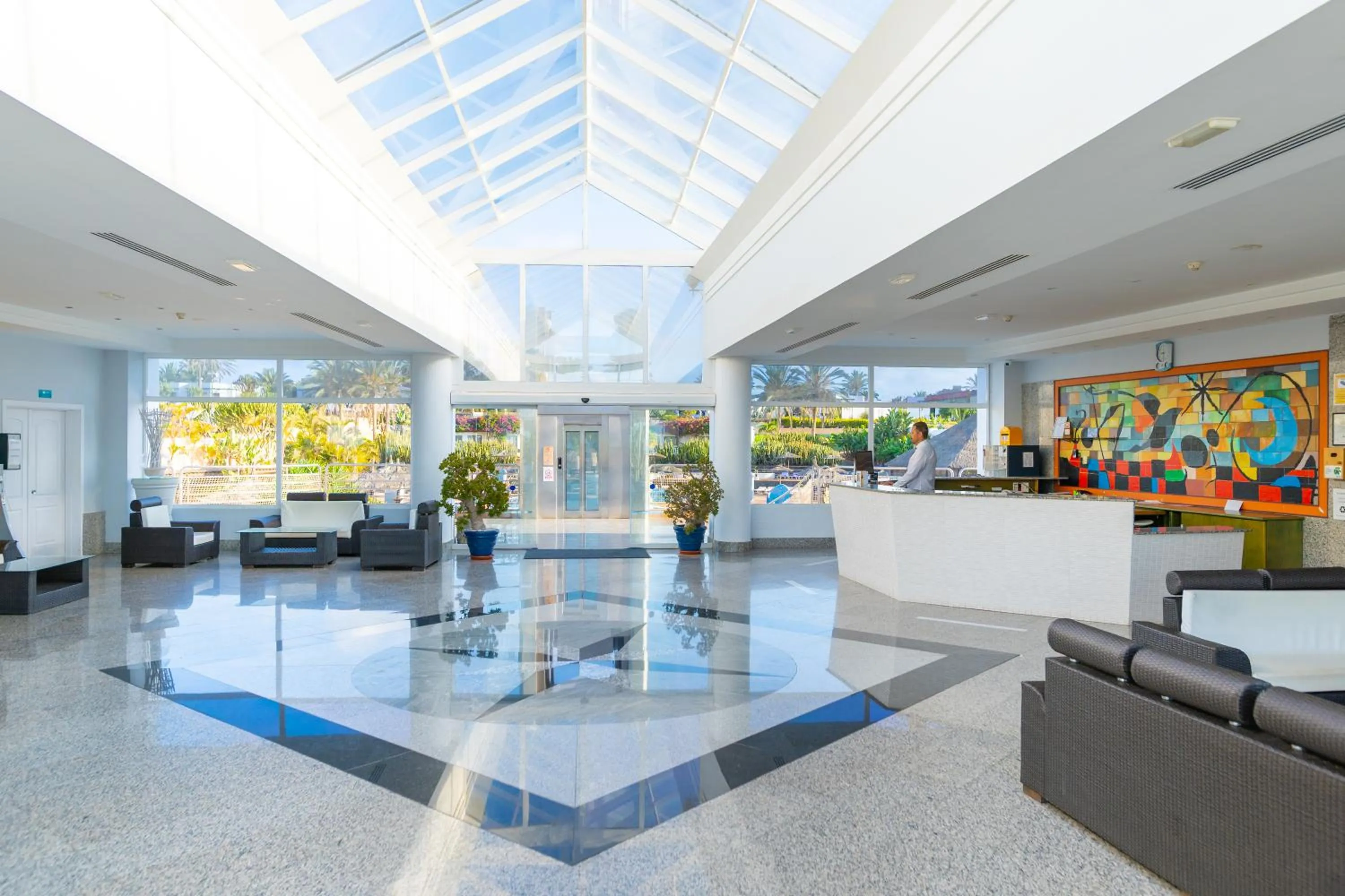 Lobby or reception in HL Club Playa Blanca