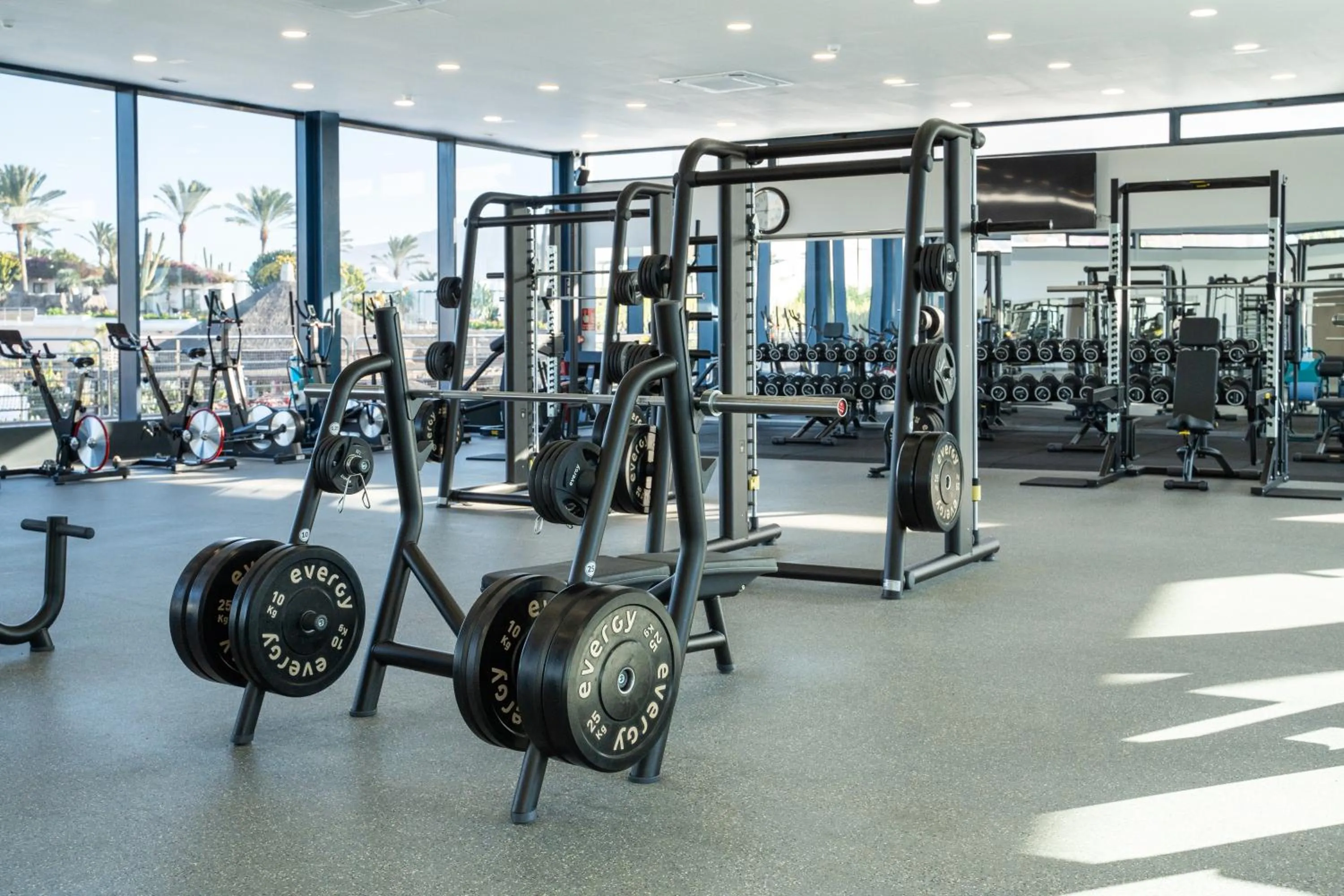 Fitness centre/facilities in HL Club Playa Blanca