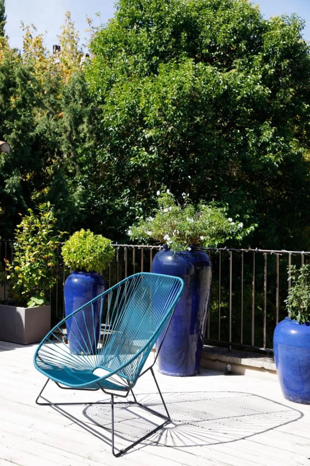 Garden view in La Magnanerie de l'Isle B&B