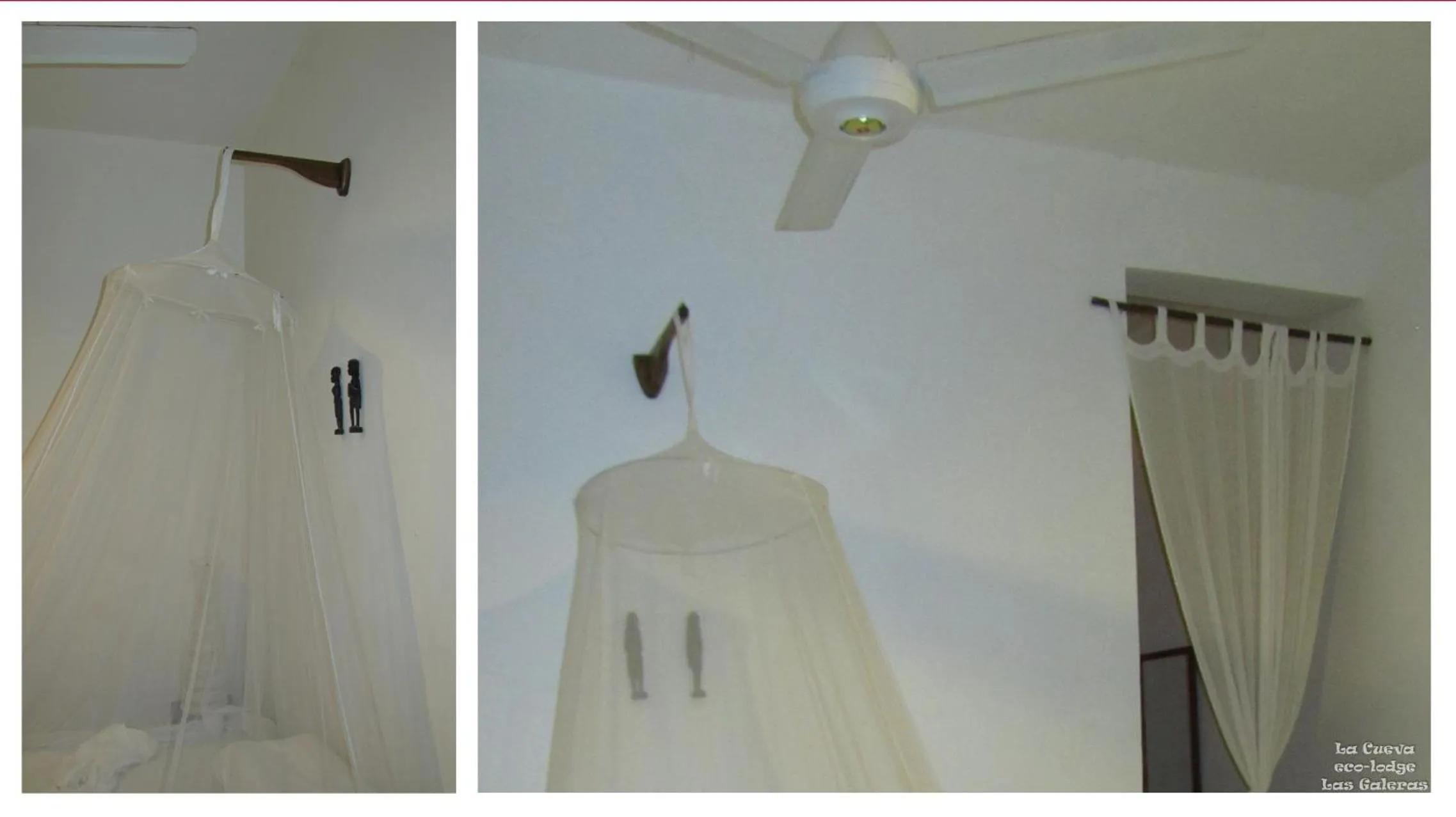 Decorative detail in La Cueva Eco-Lodge