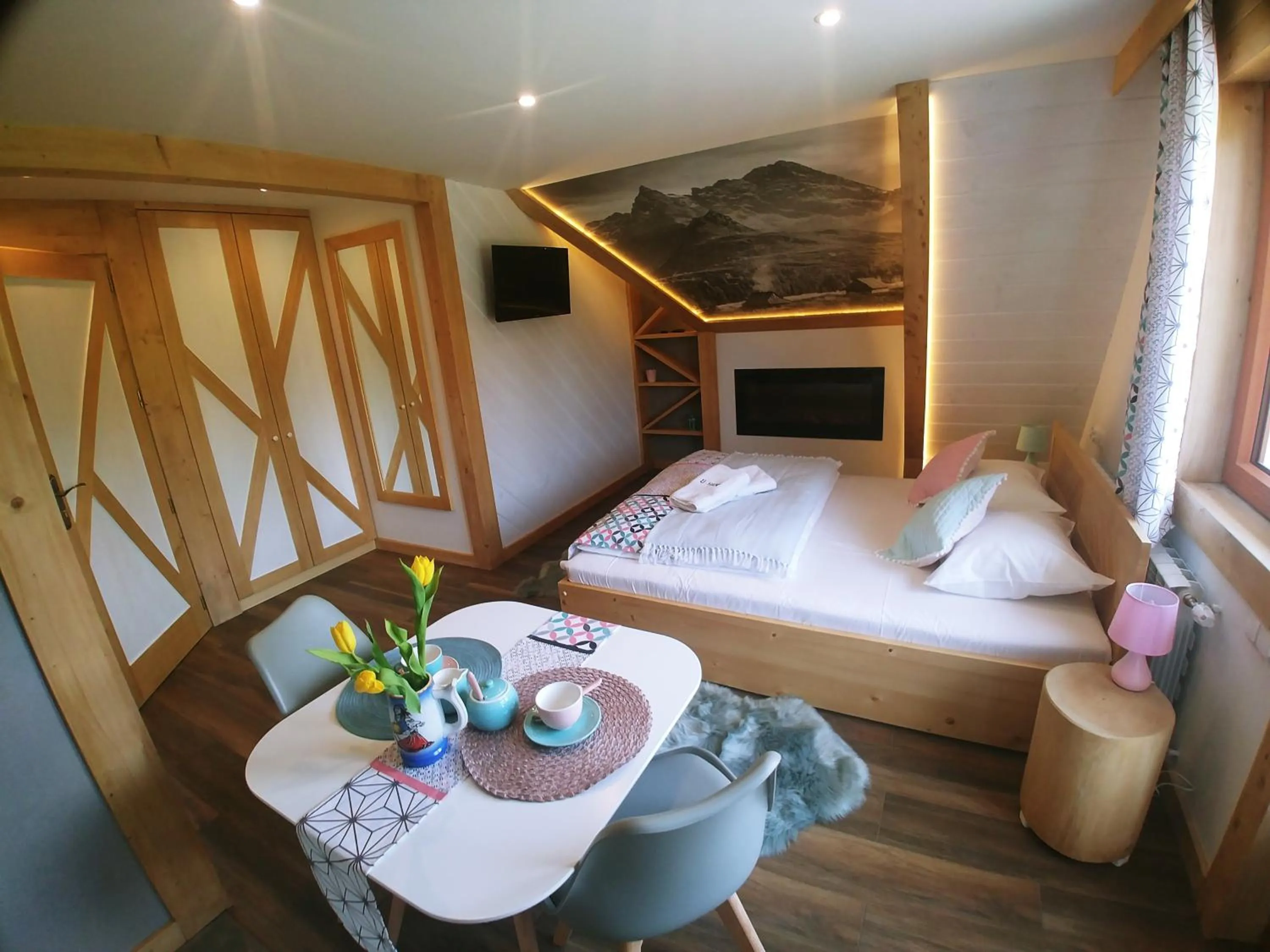 Photo of the whole room, Bed in U Hani w pobliżu Gorący Potok i Termy