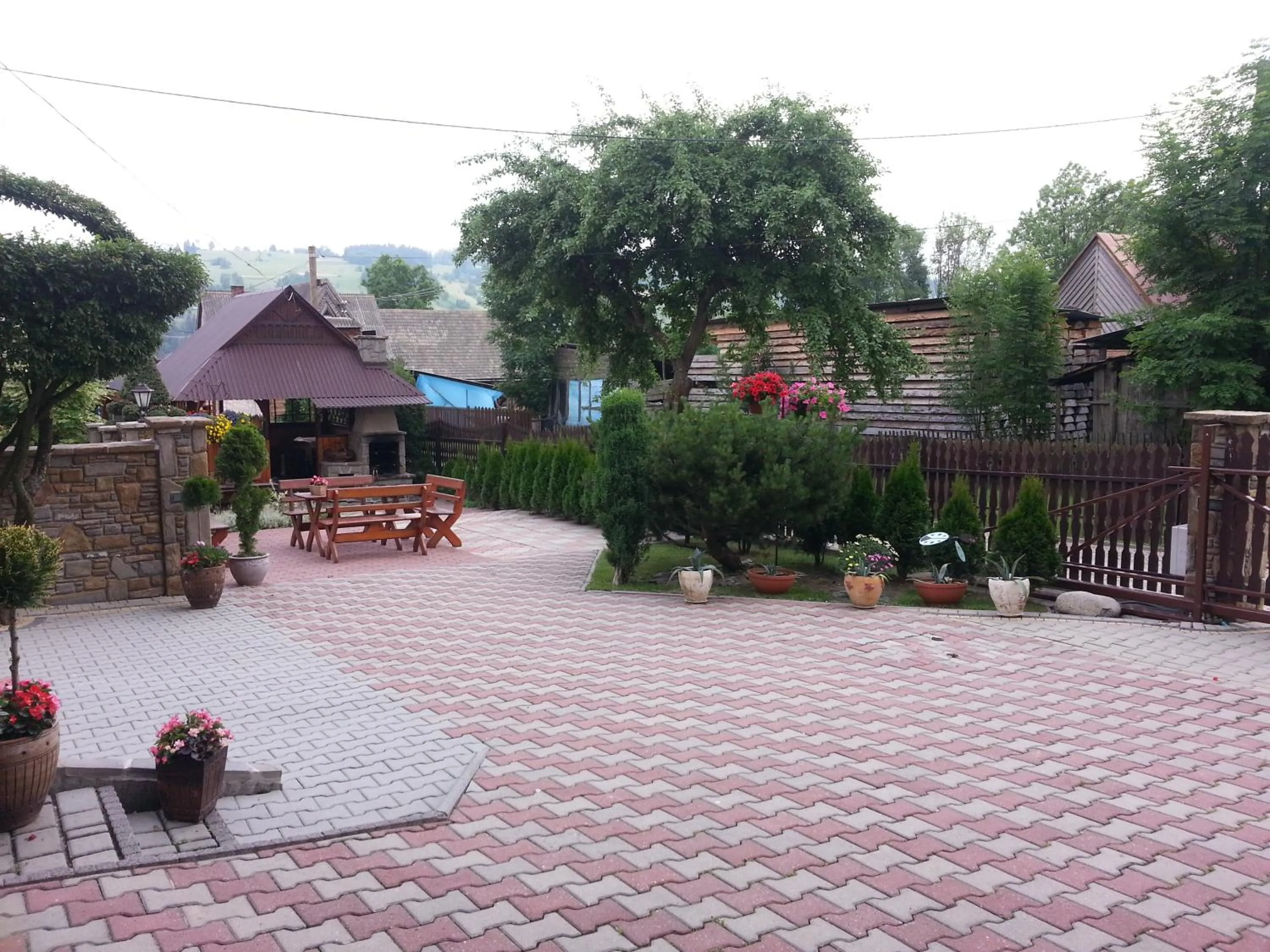 Natural landscape in U Hani w pobliżu Gorący Potok i Termy