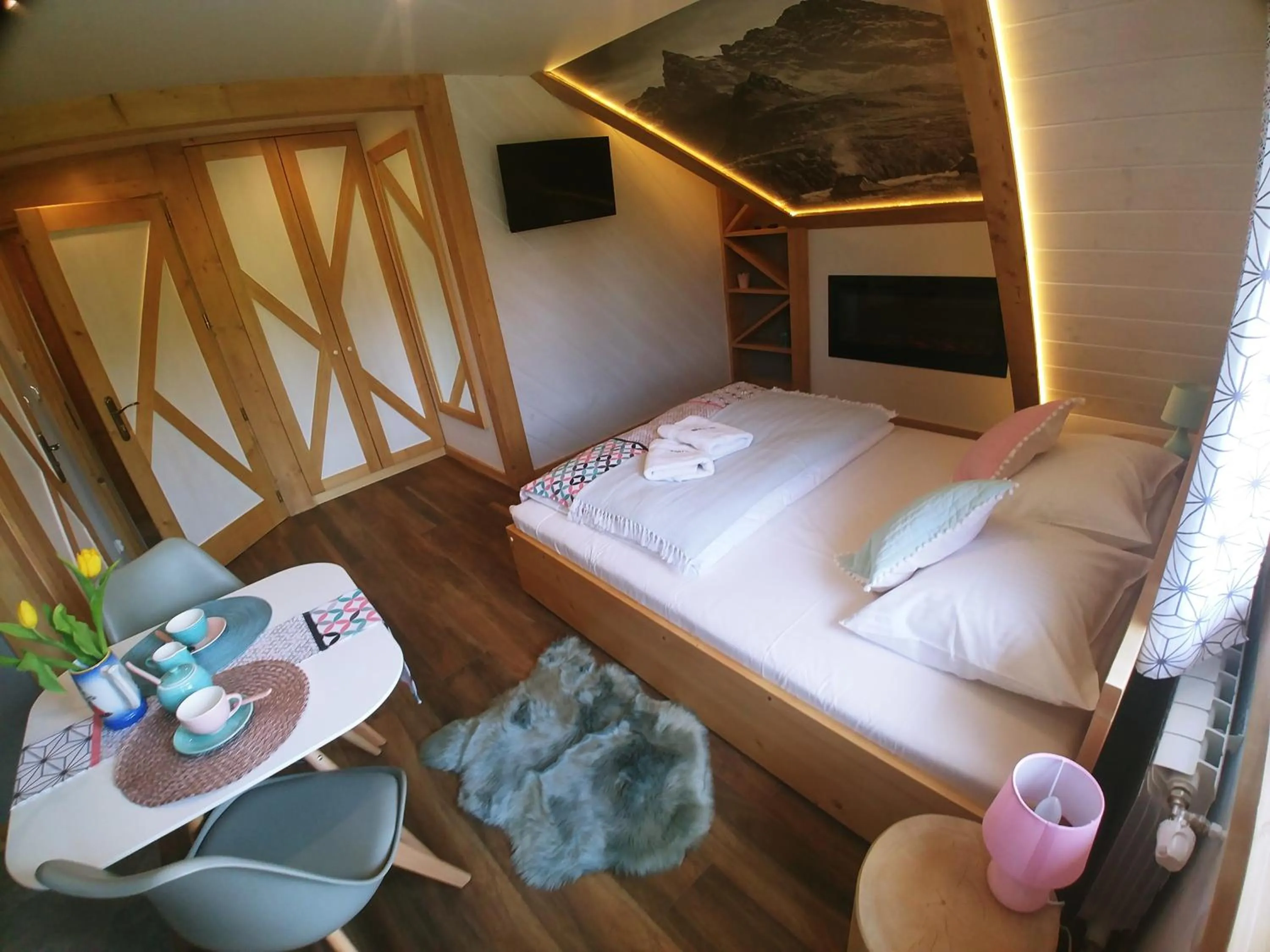 Photo of the whole room, Bed in U Hani w pobliżu Gorący Potok i Termy