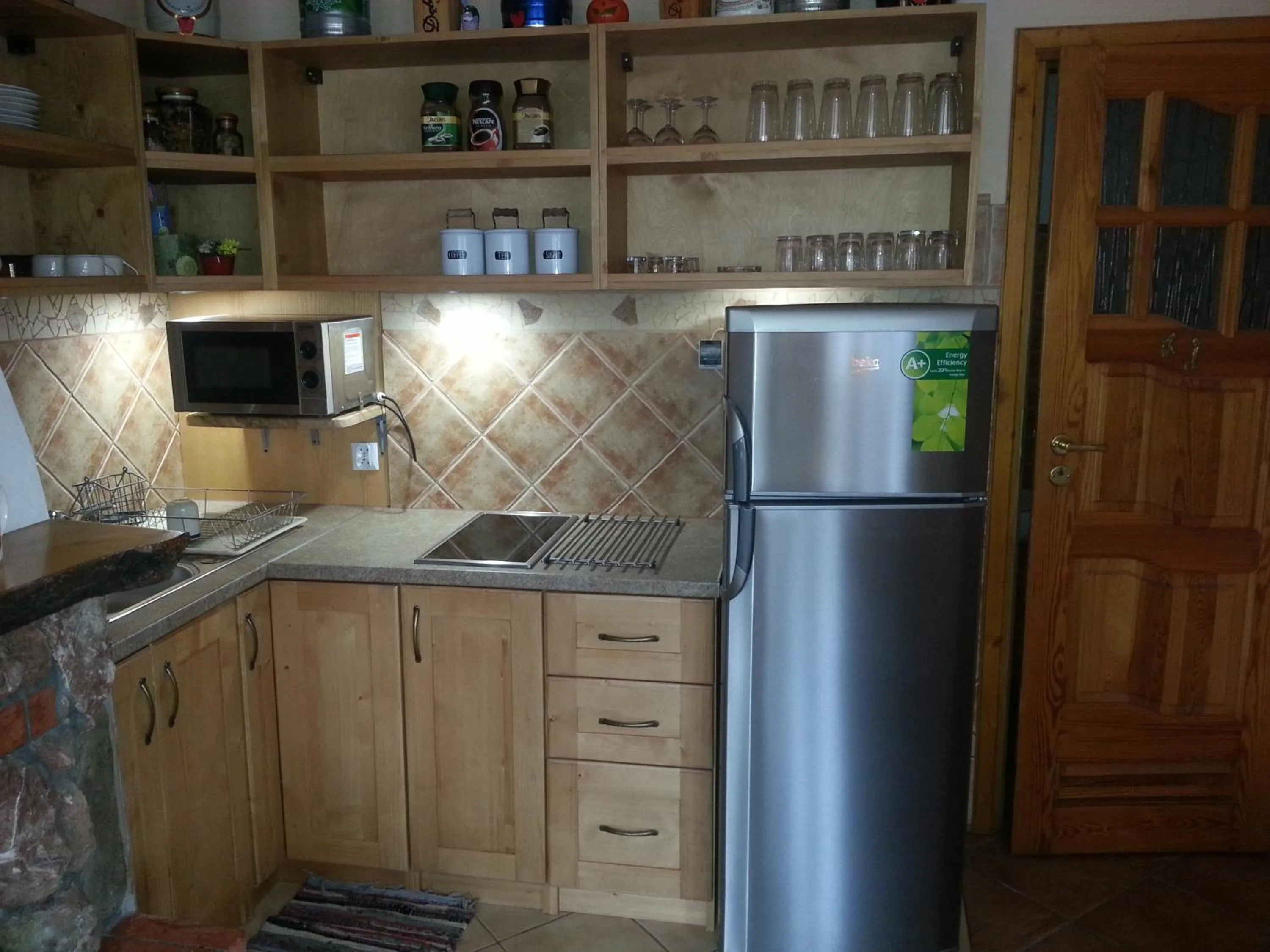 Communal kitchen in U Hani w pobliżu Gorący Potok i Termy