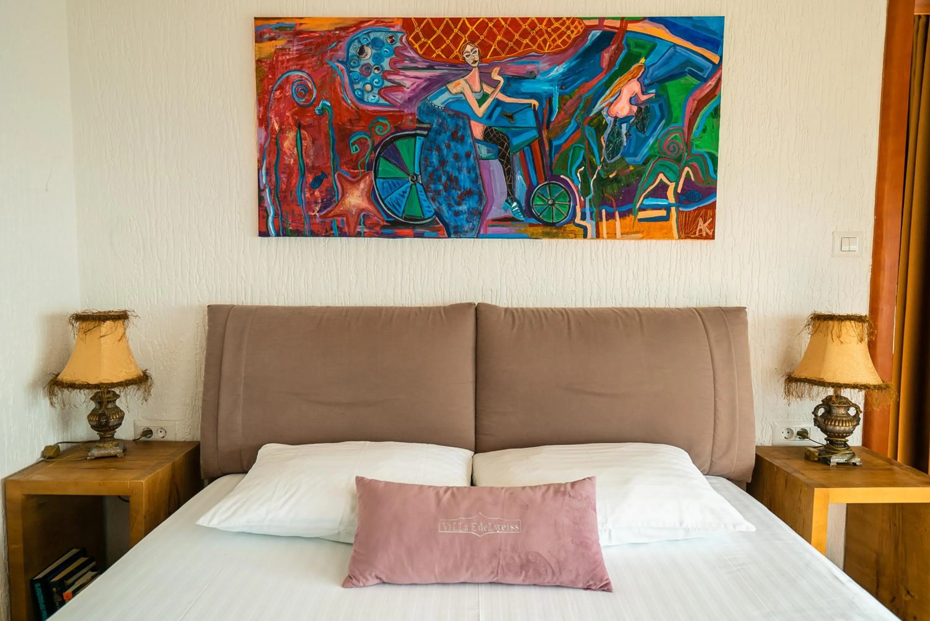 Bed in Villa Edelweiss