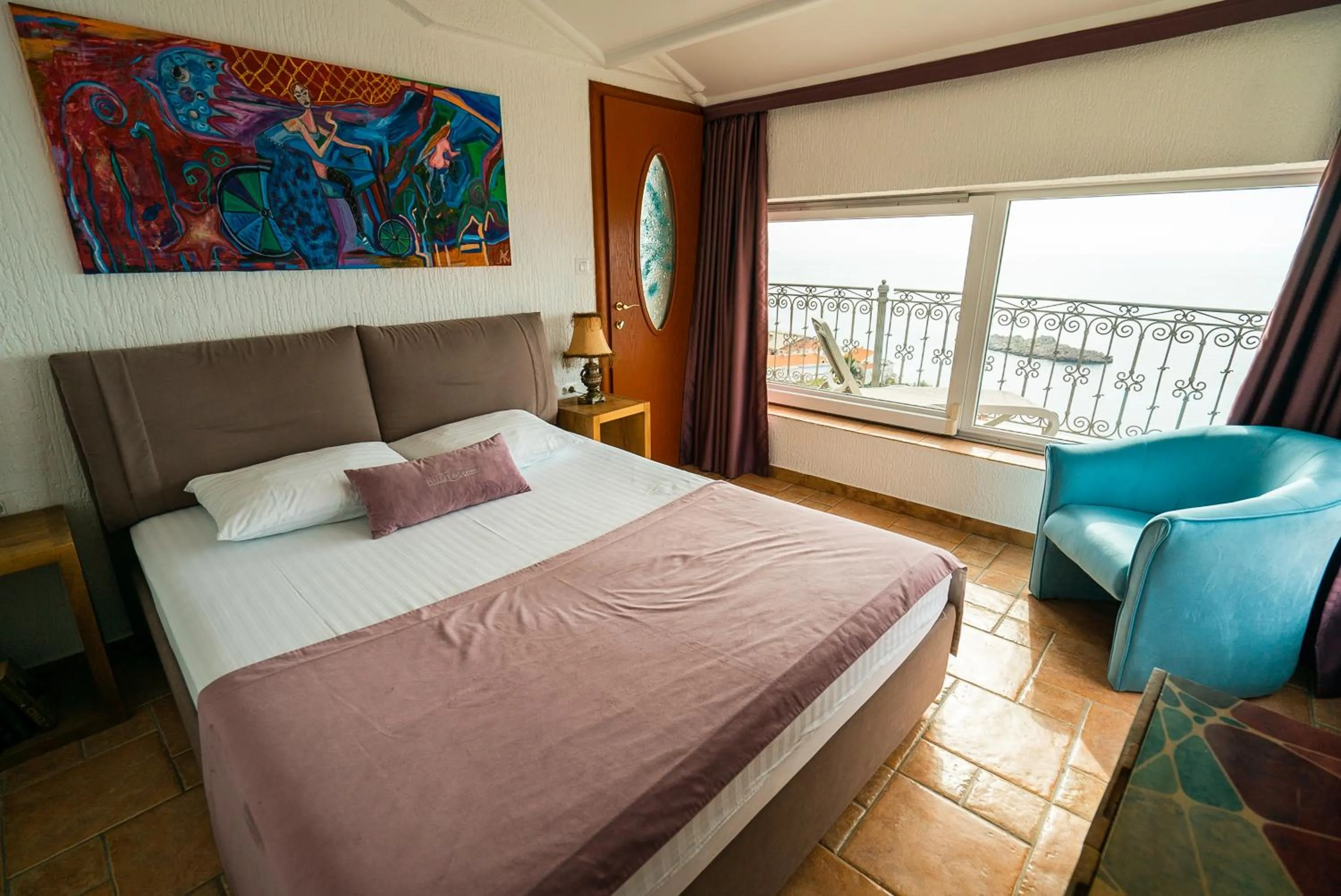 Bed in Villa Edelweiss