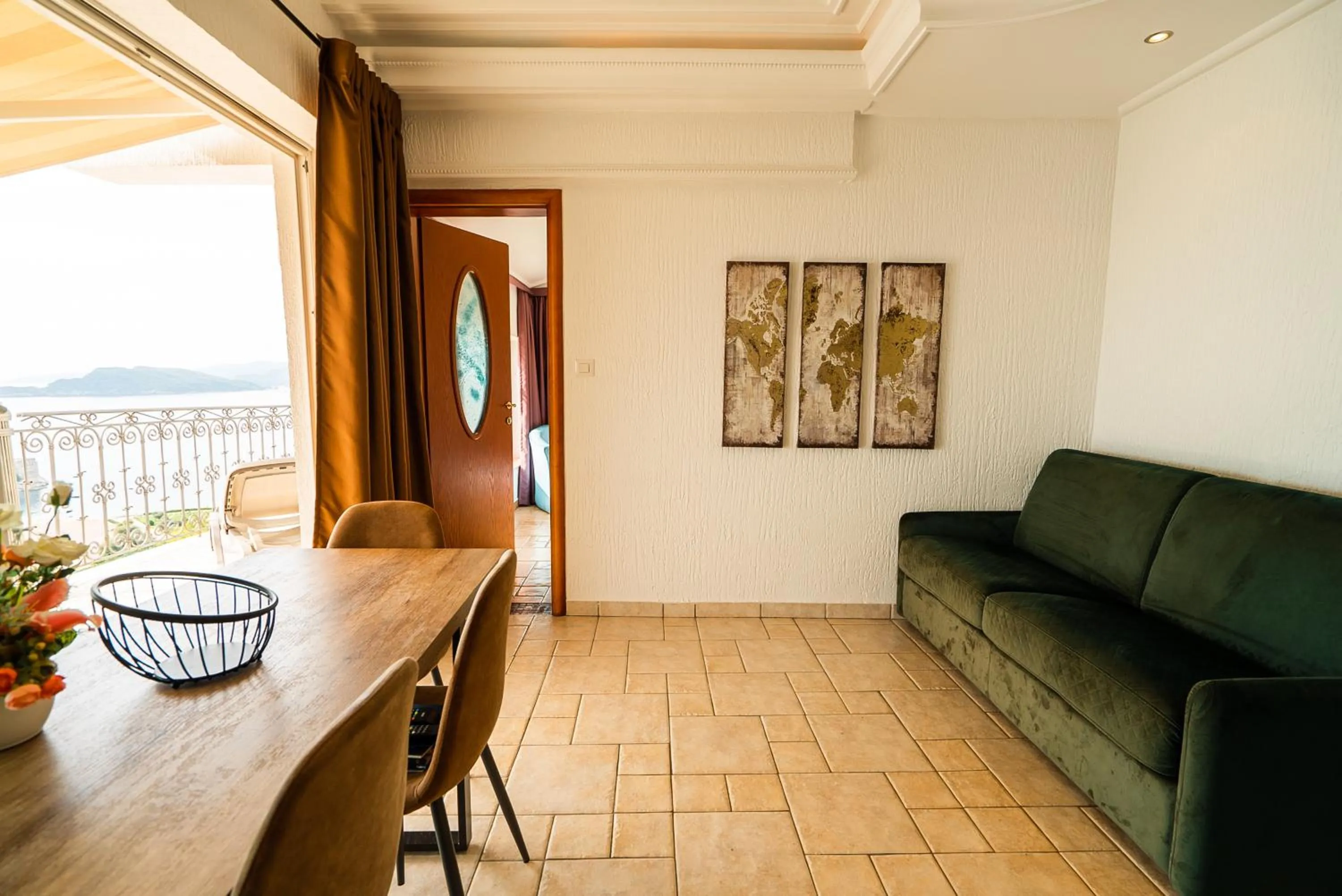 Living room in Villa Edelweiss