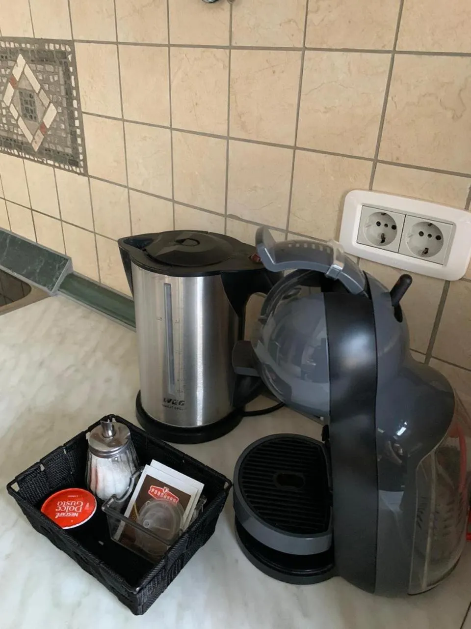 Coffee/tea facilities in Villa Edelweiss