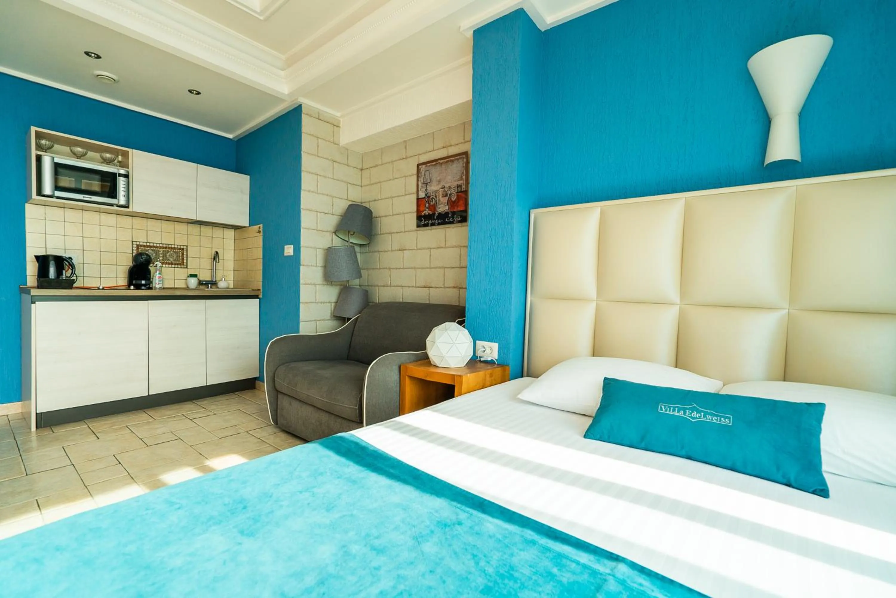 Bed in Villa Edelweiss