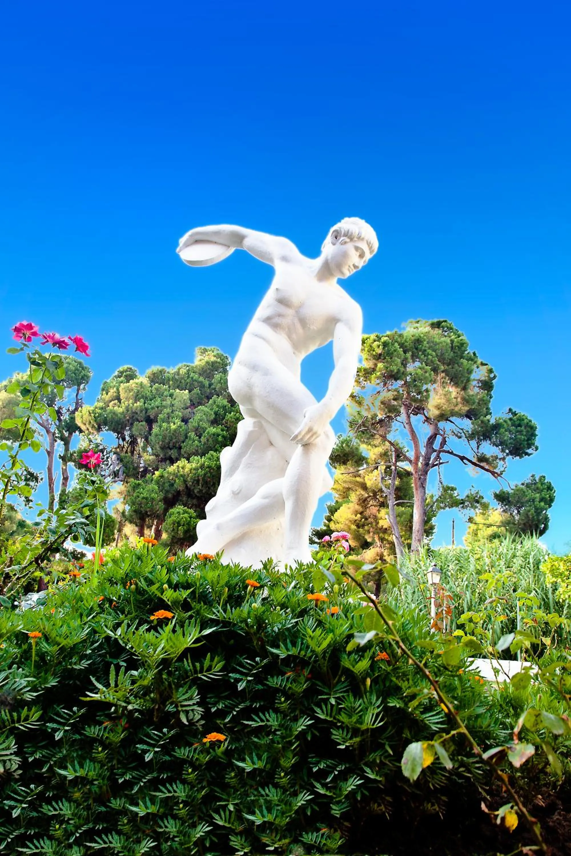 Garden in Mandraki Village Boutique Hotel