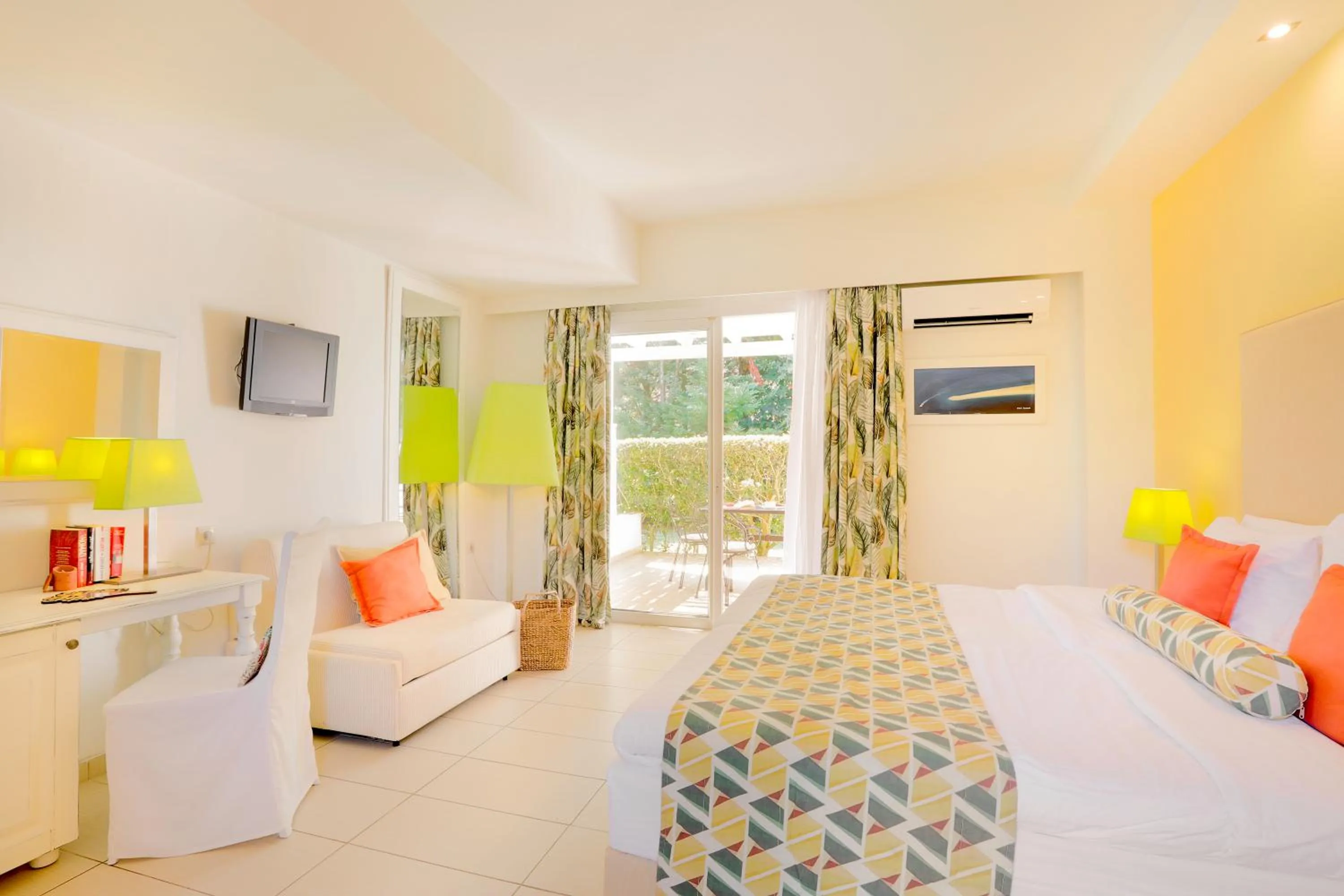 Photo of the whole room, Bed in Mandraki Village Boutique Hotel