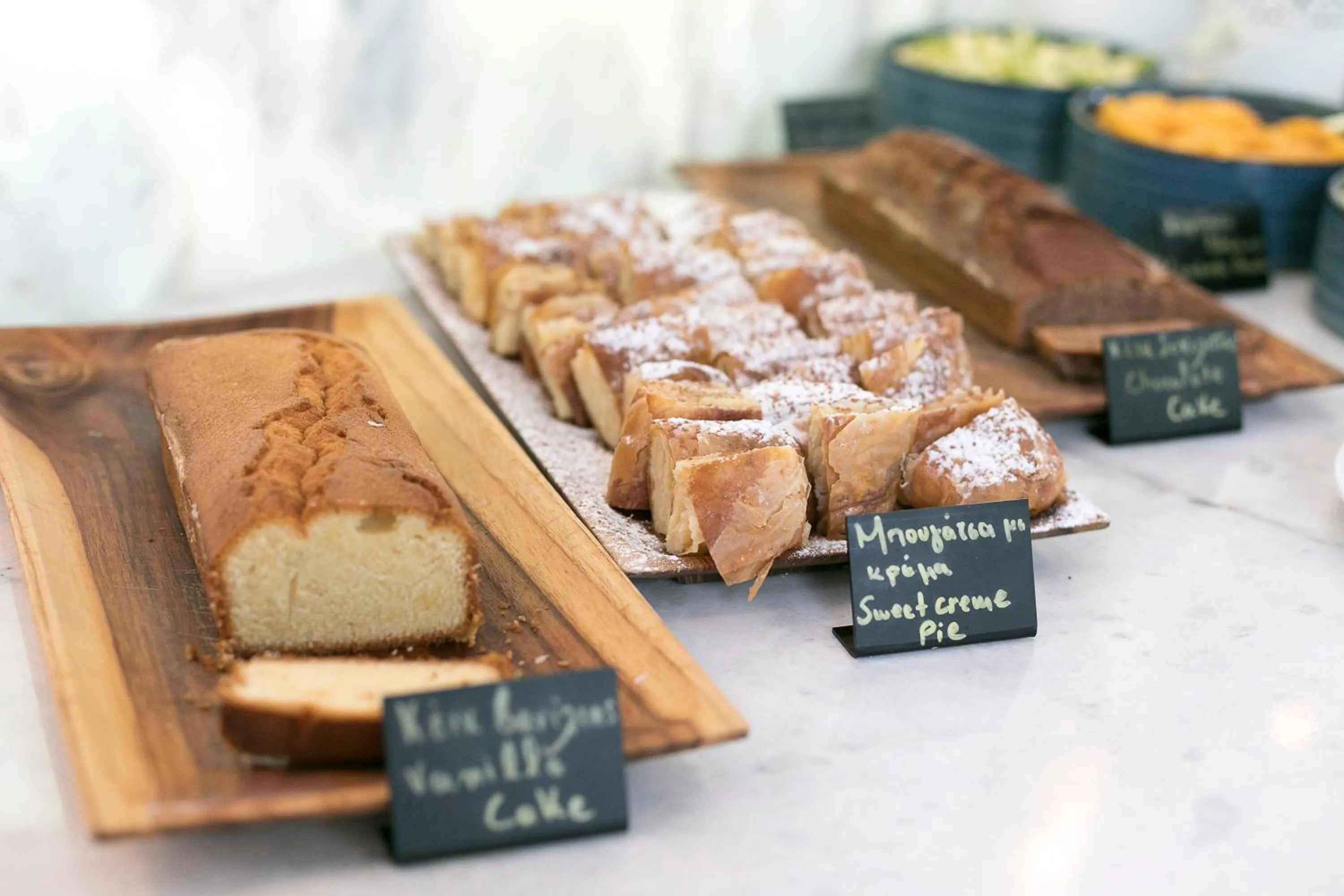 Food in Mandraki Village Boutique Hotel