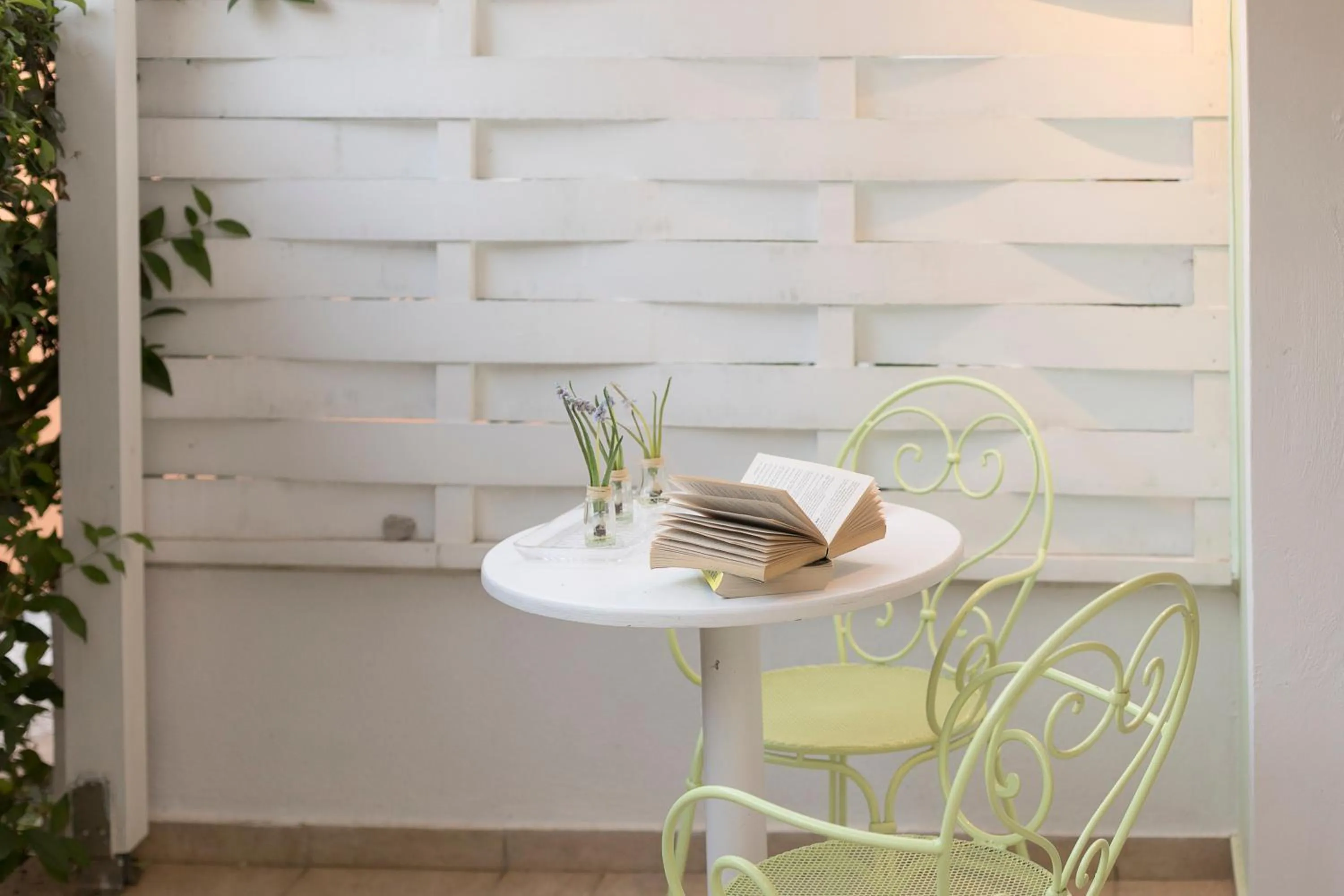 Balcony/Terrace in Mandraki Village Boutique Hotel