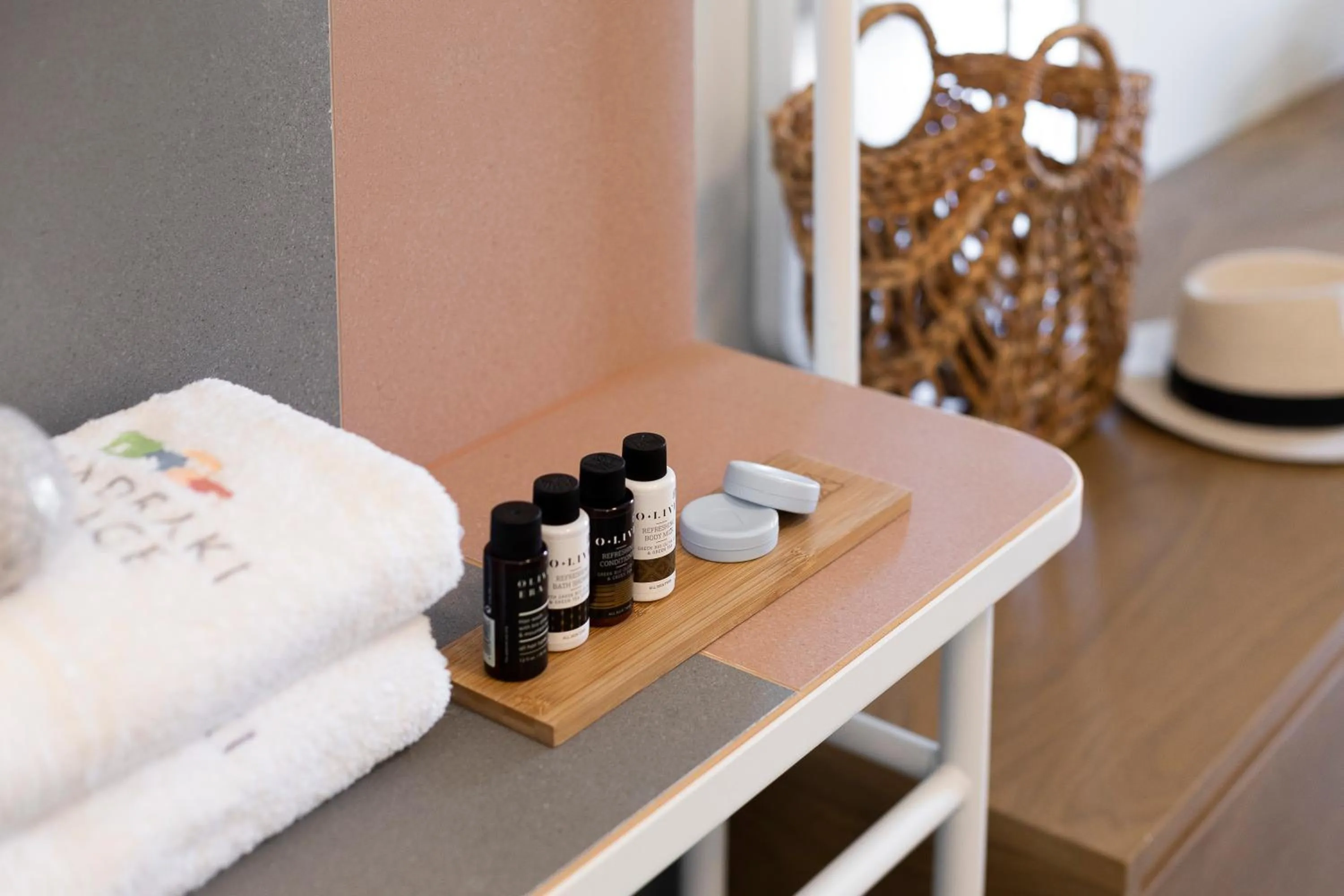 Bathroom in Mandraki Village Boutique Hotel