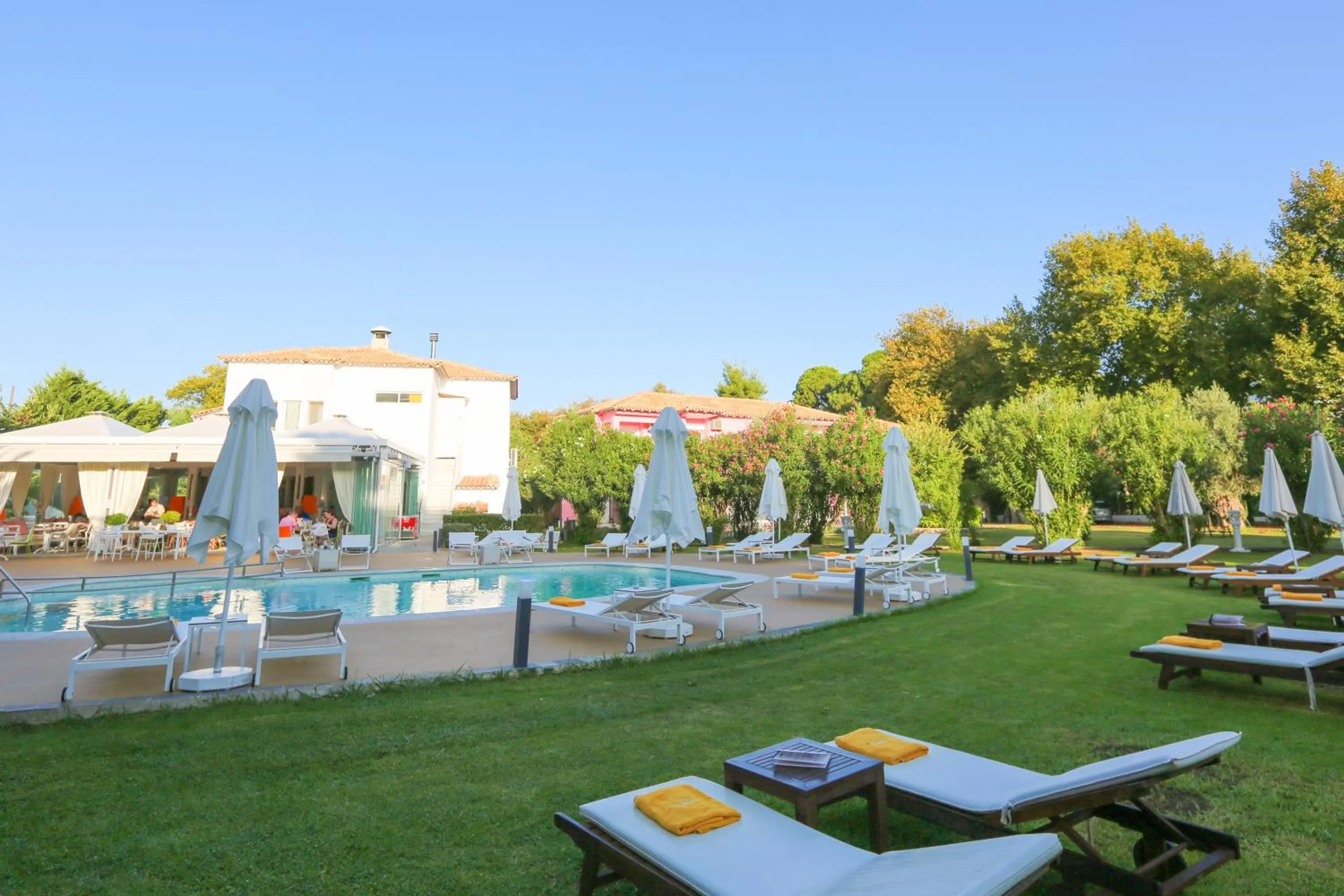 Swimming pool in Mandraki Village Boutique Hotel