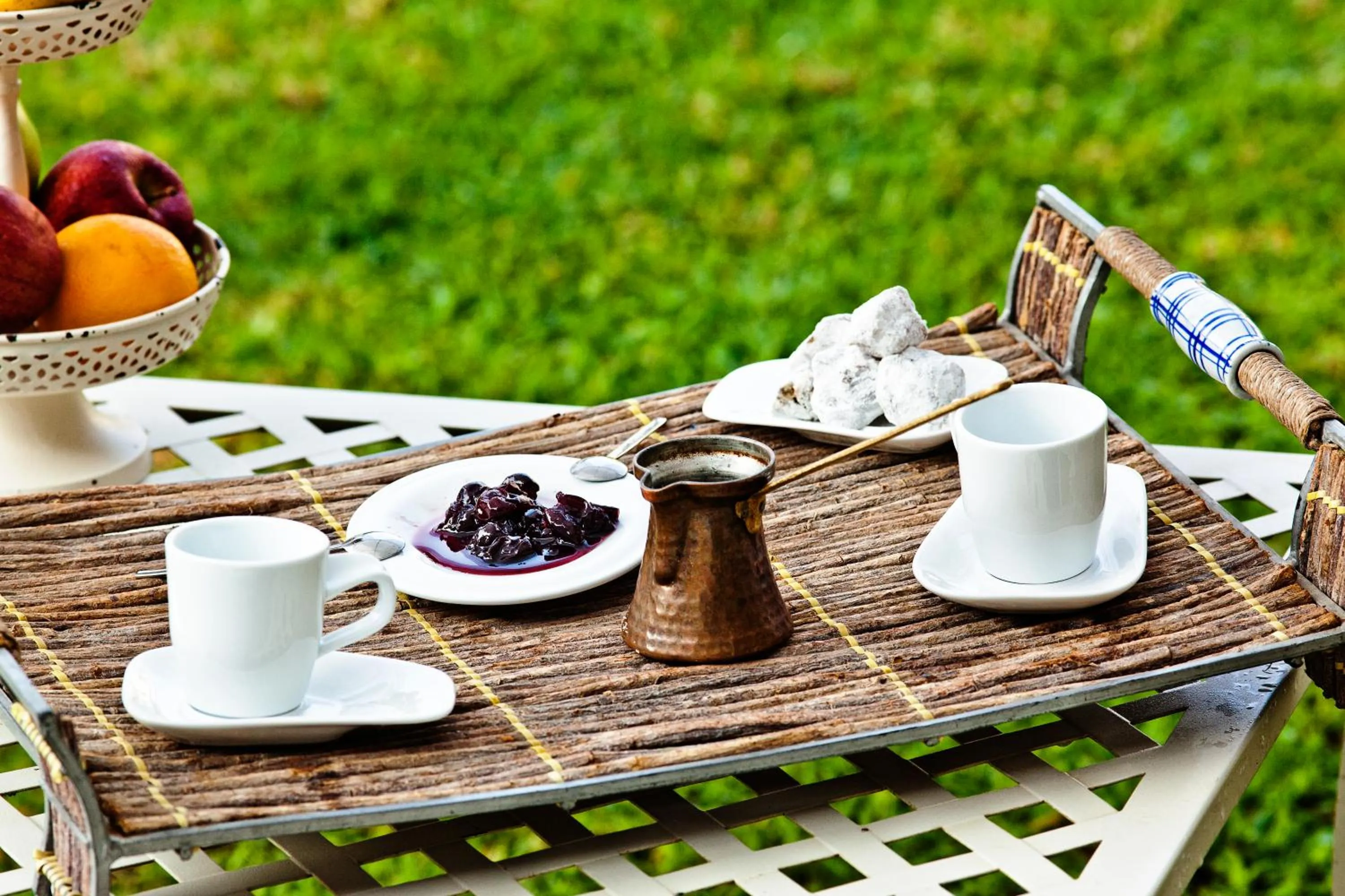 Garden in Mandraki Village Boutique Hotel