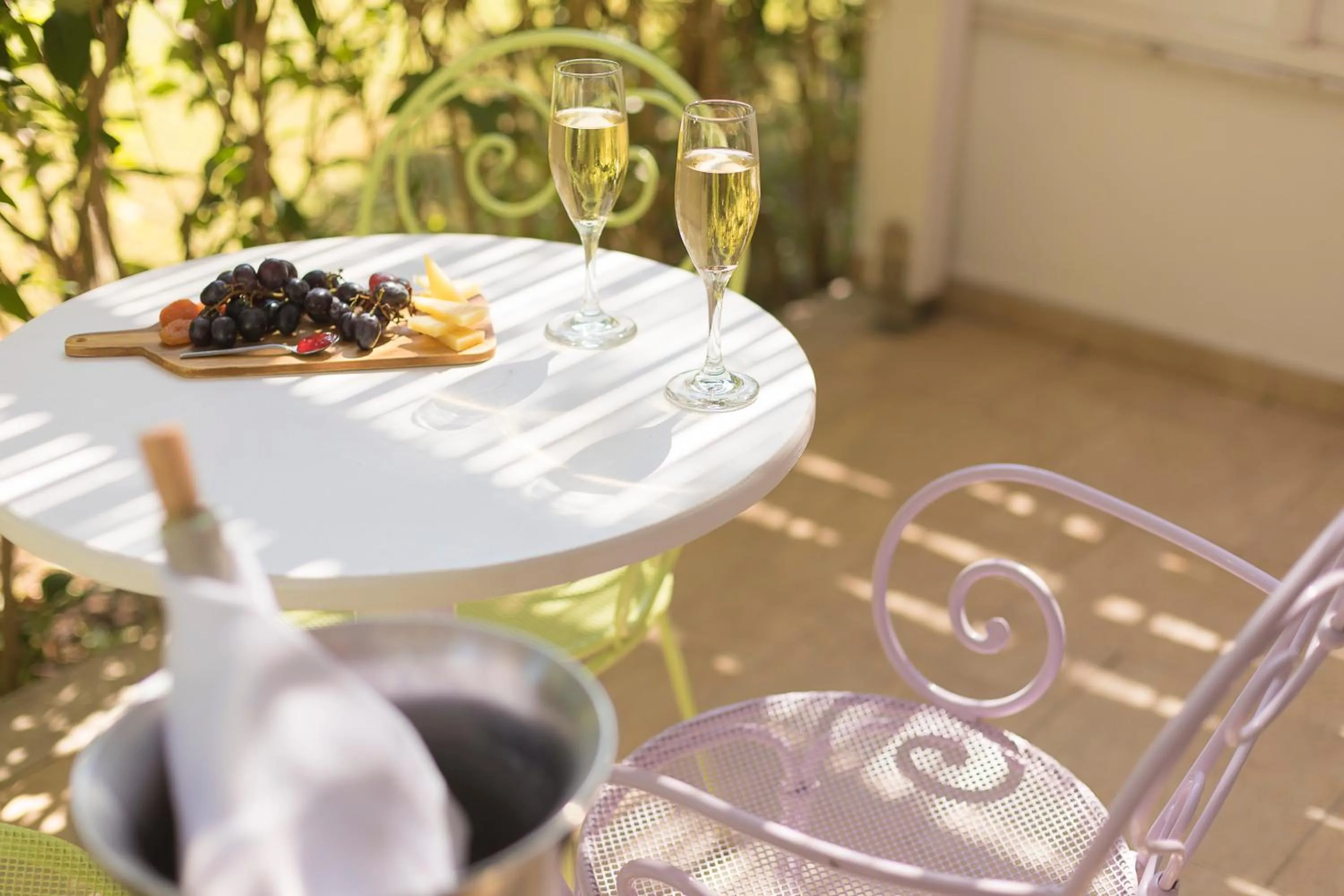 Balcony/Terrace in Mandraki Village Boutique Hotel