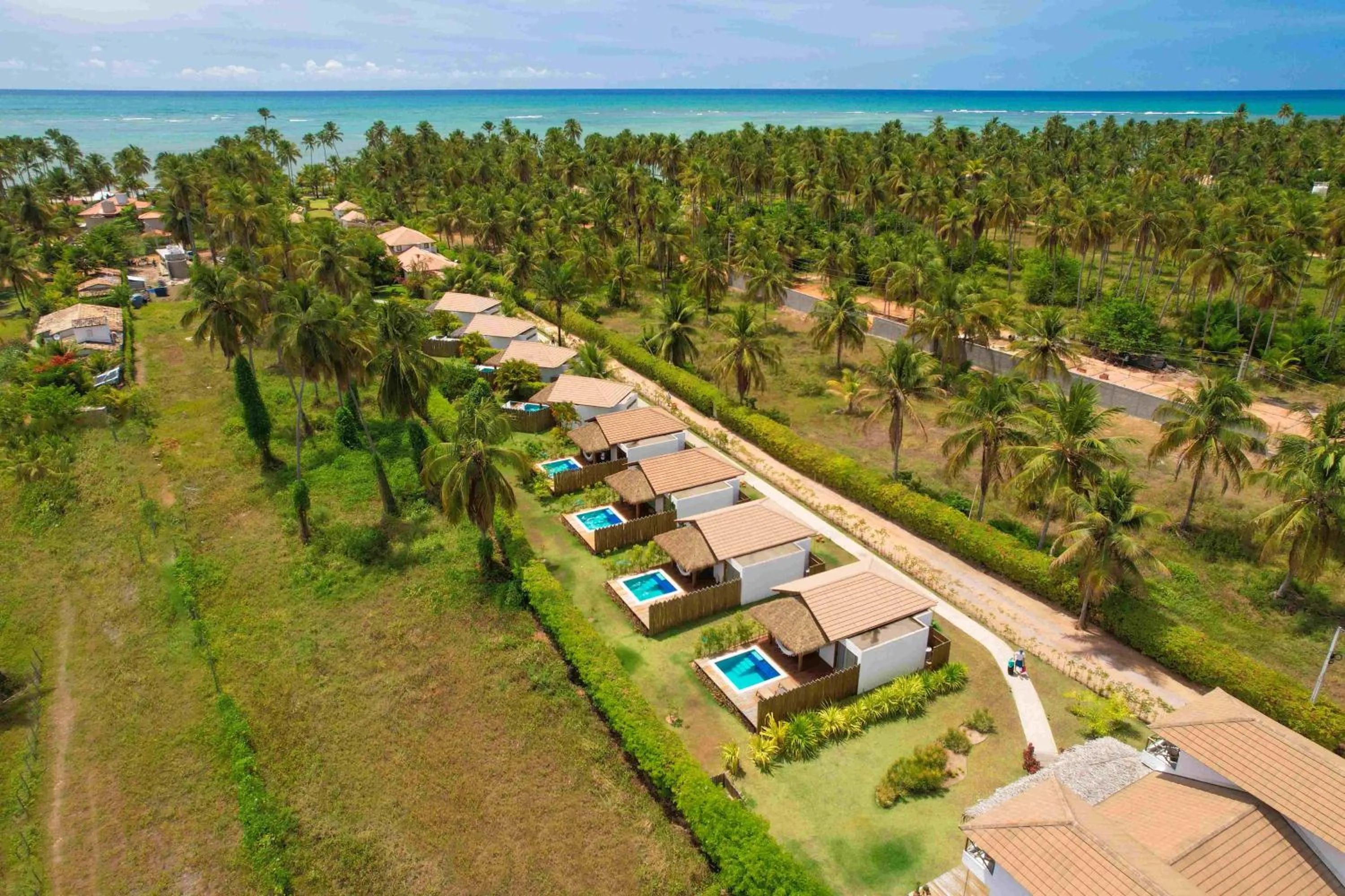 Bird's eye view in Pousada Samba Pa Ti