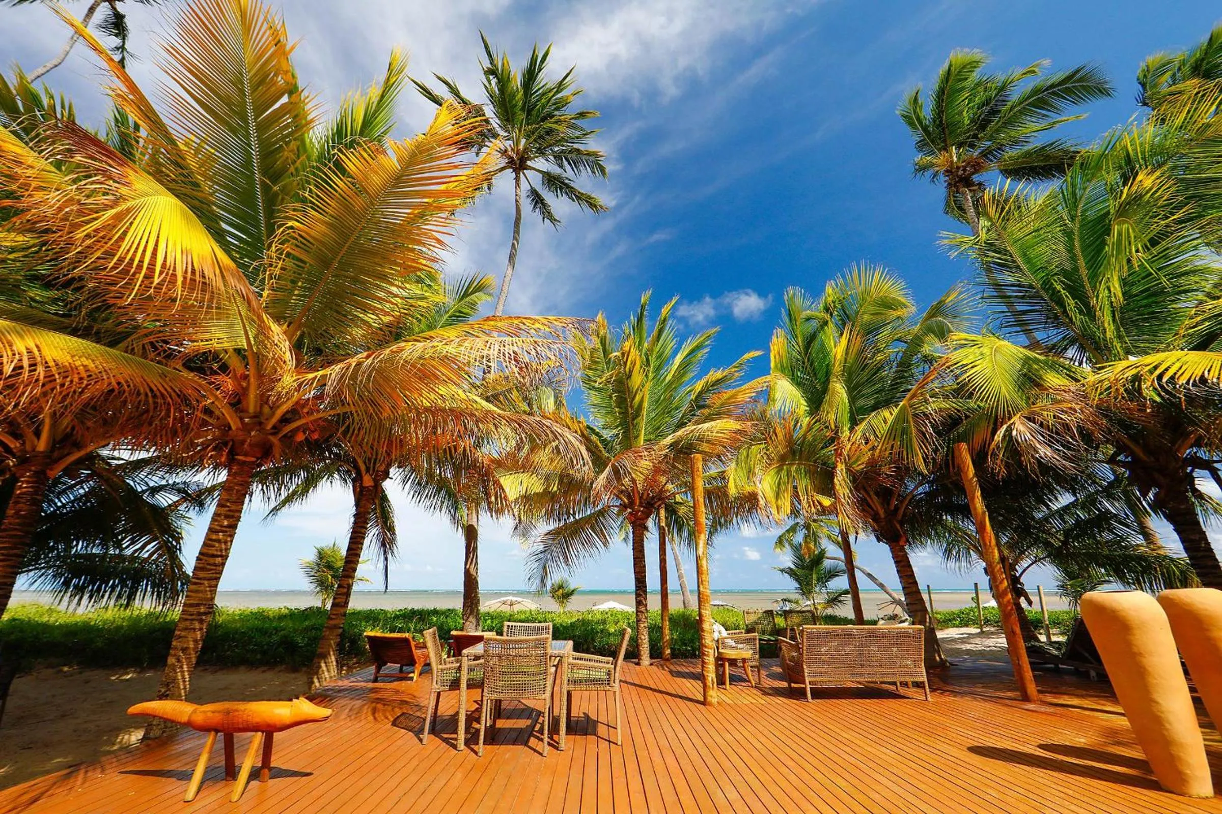 Garden in Pousada Samba Pa Ti