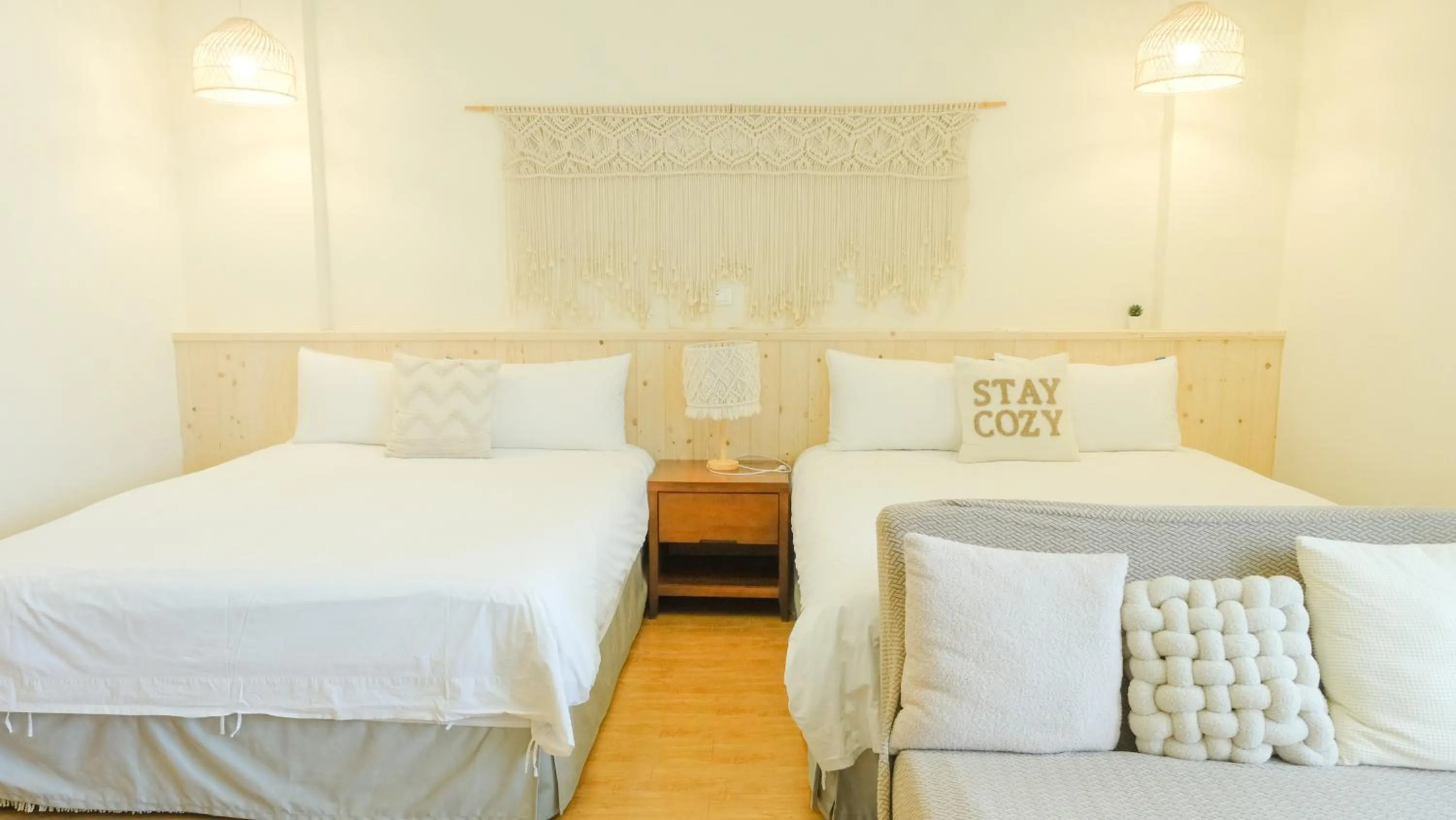 Bed in Cozy Blue B&B