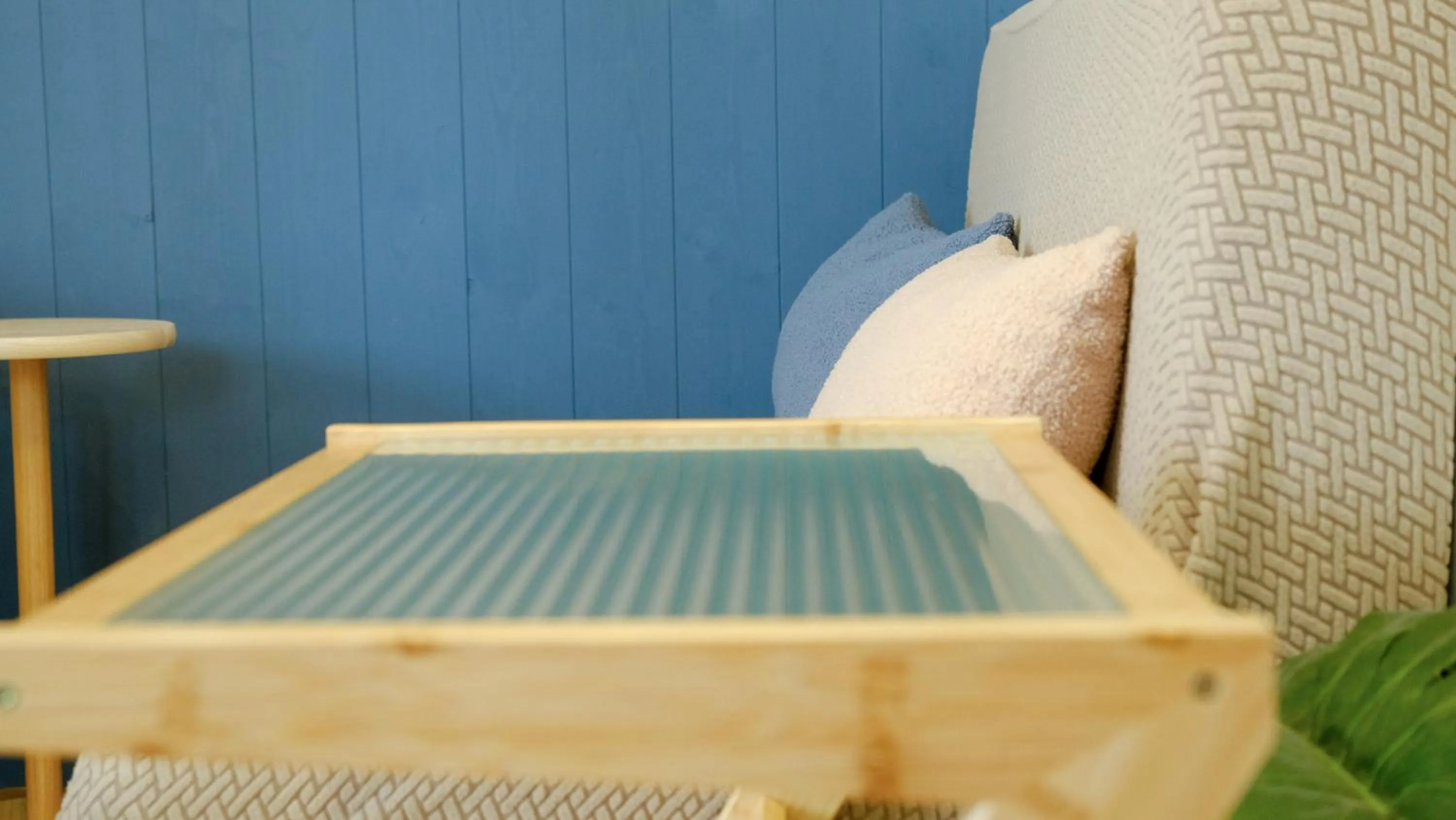 Photo of the whole room in Cozy Blue B&B