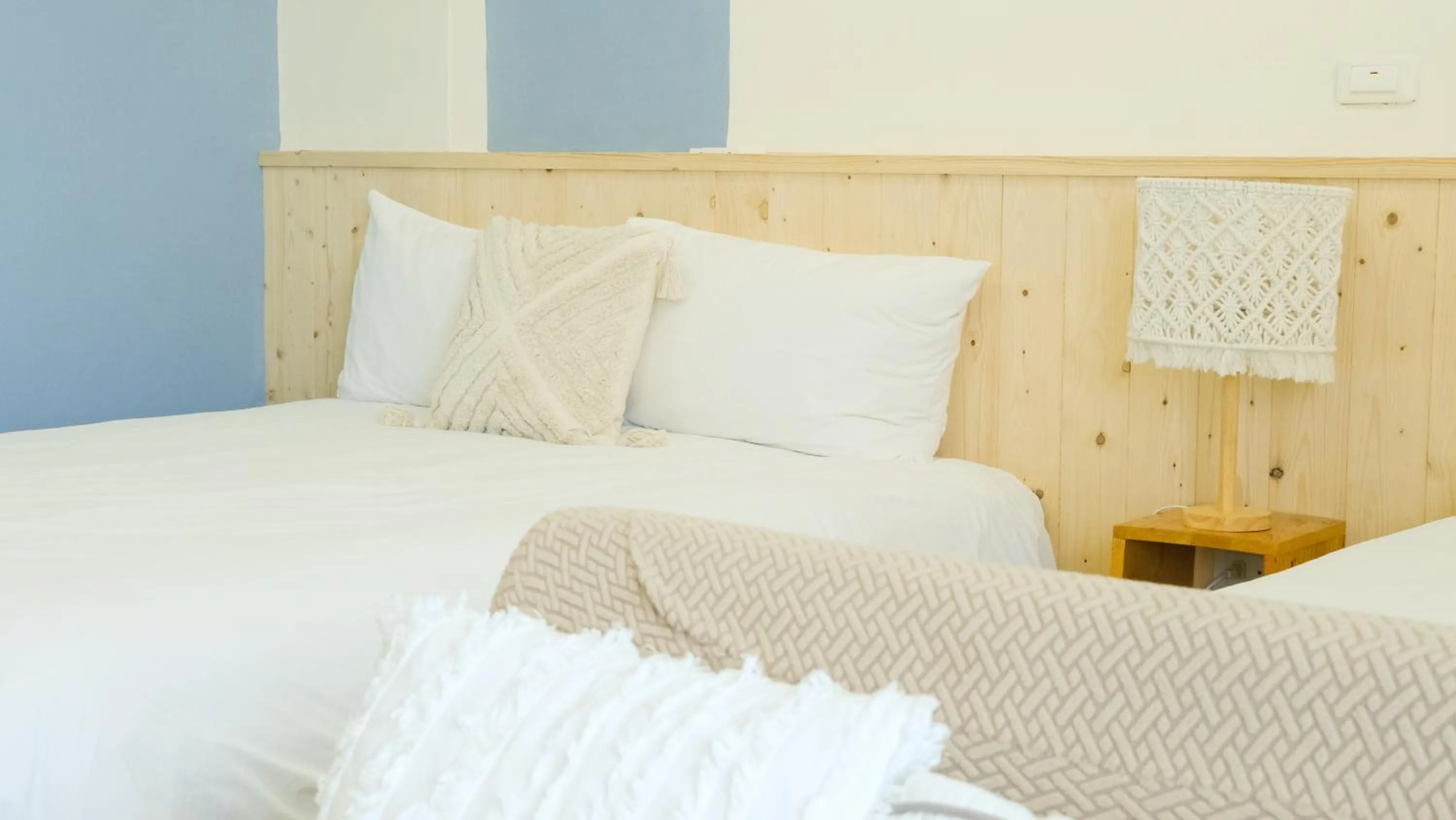 Bed in Cozy Blue B&B