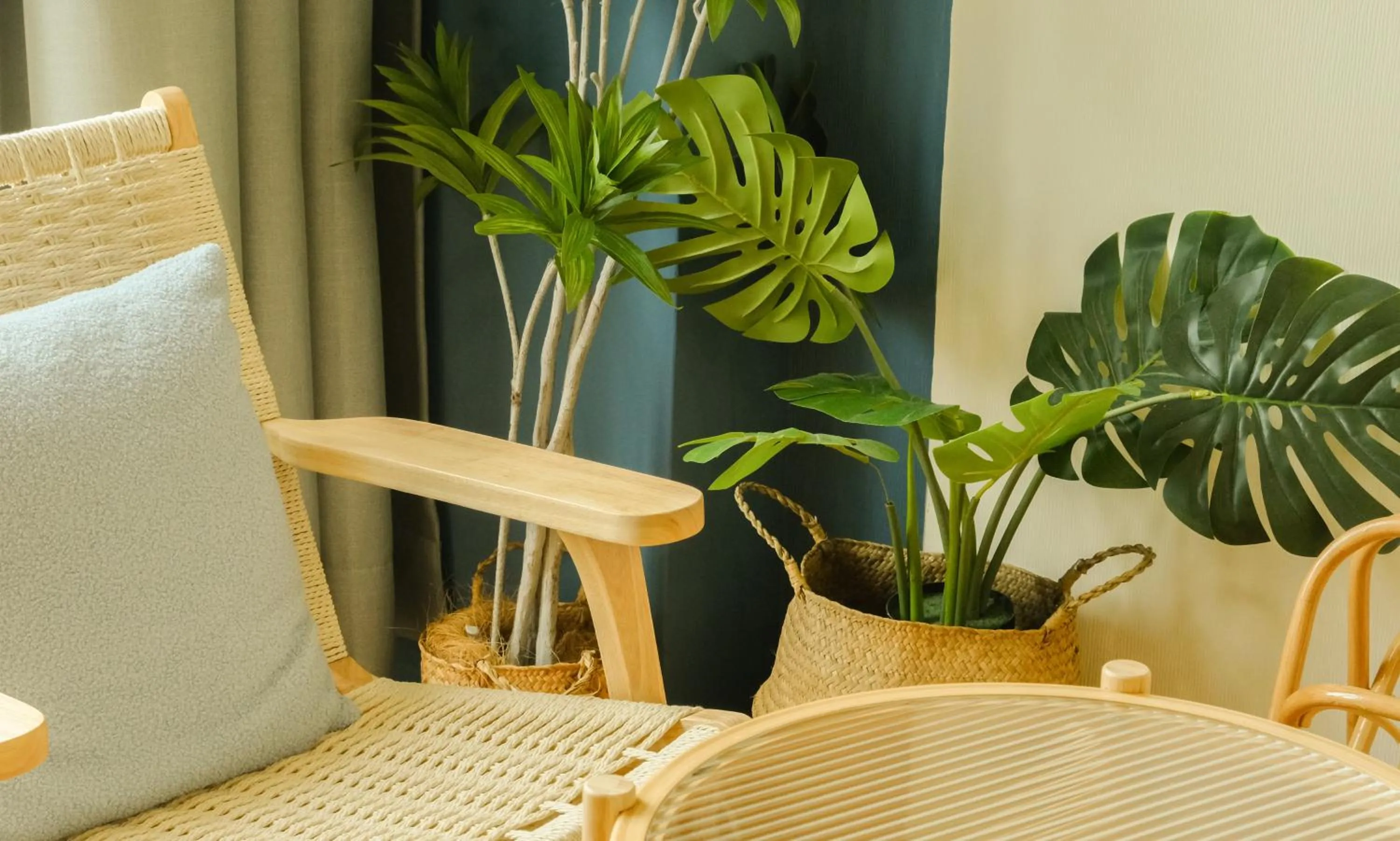 Seating area in Cozy Blue B&B