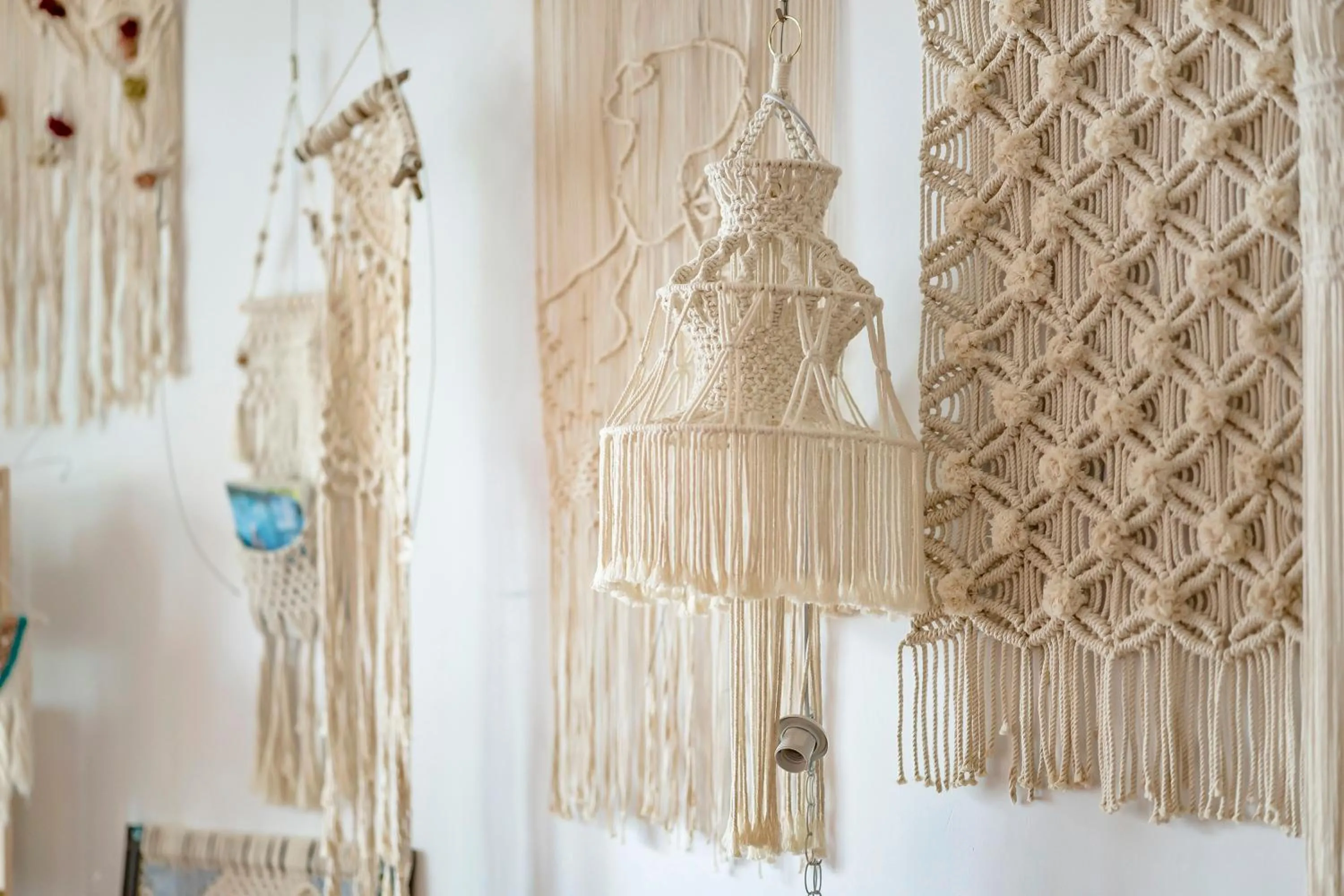 Decorative detail in Cozy Blue B&B