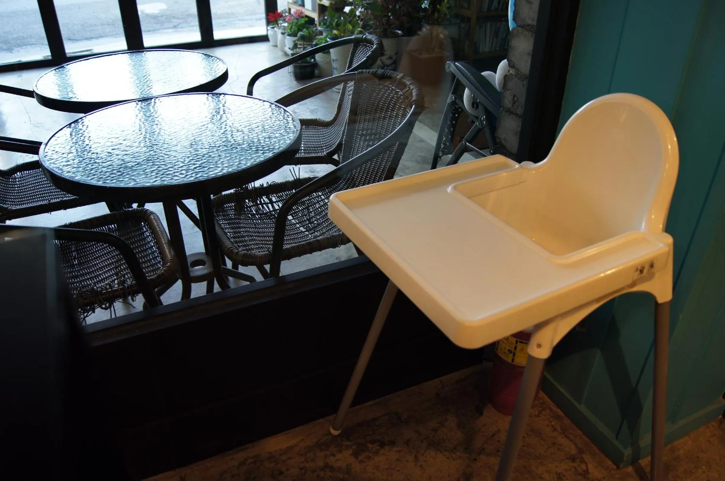 Communal kitchen in Backpackers In Yeosu