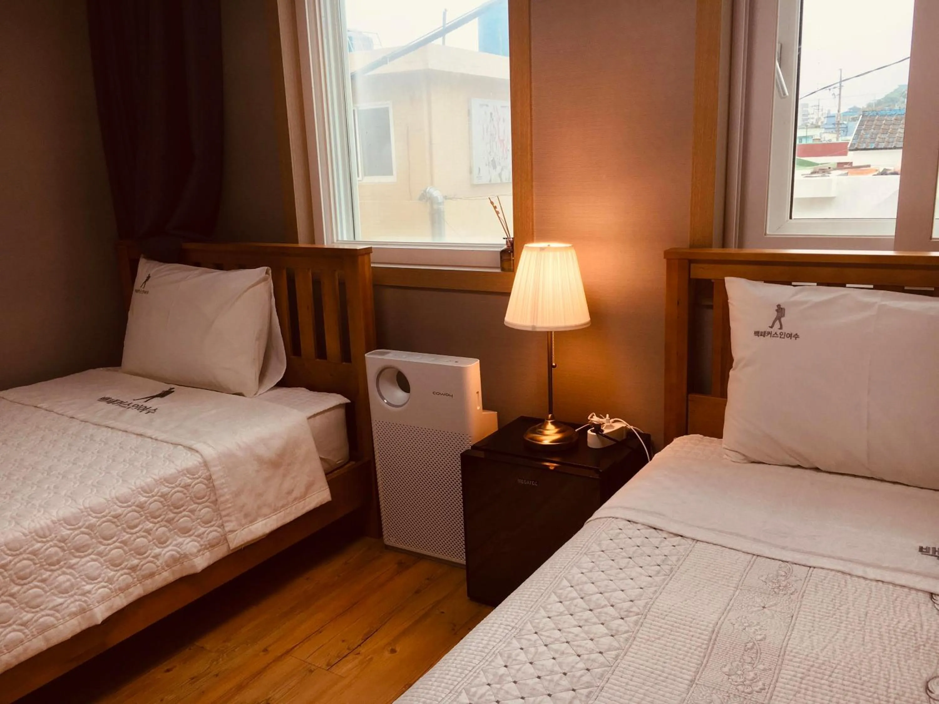 Bed in Backpackers In Yeosu