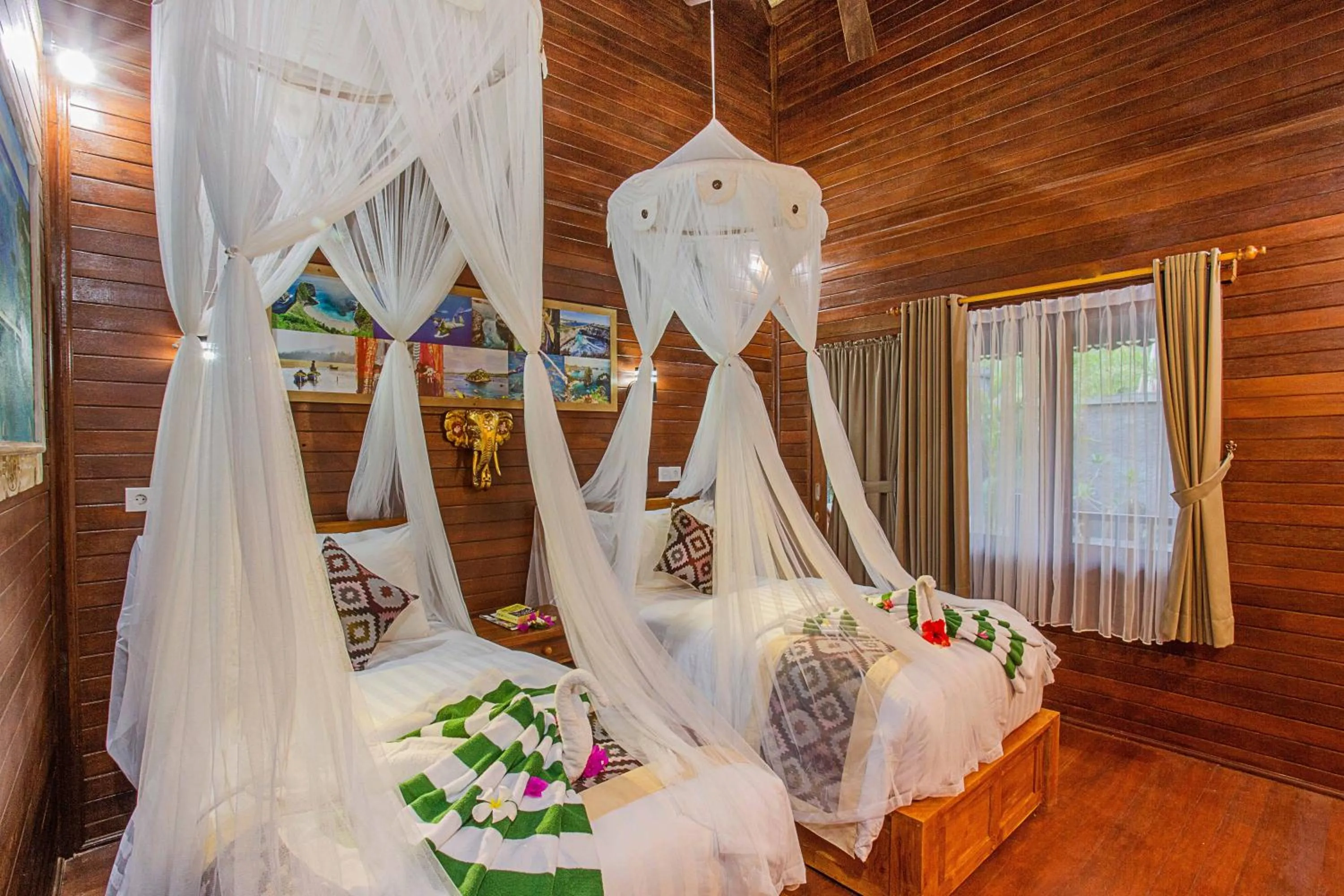 Bed in Sunset Garden Nusa Lembongan