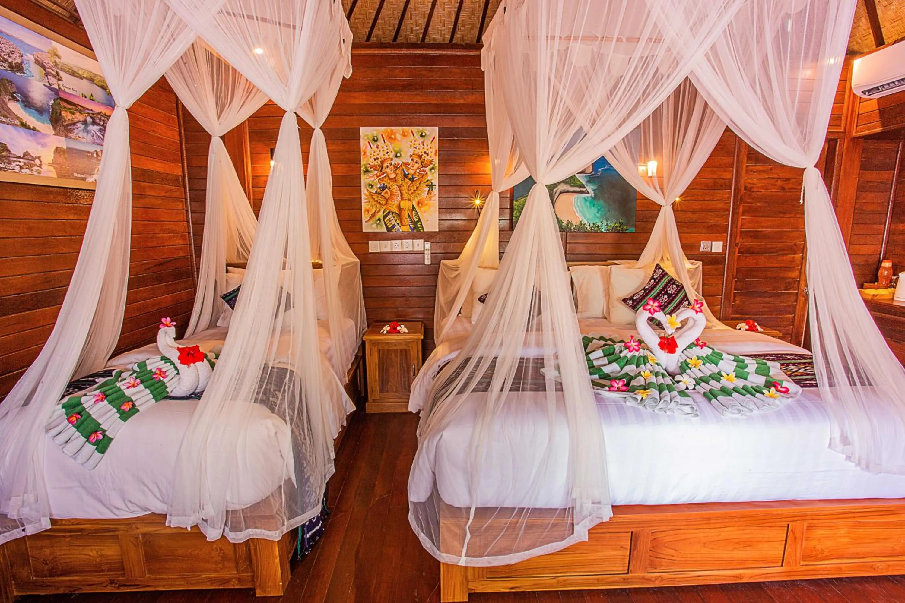 Bed in Sunset Garden Nusa Lembongan