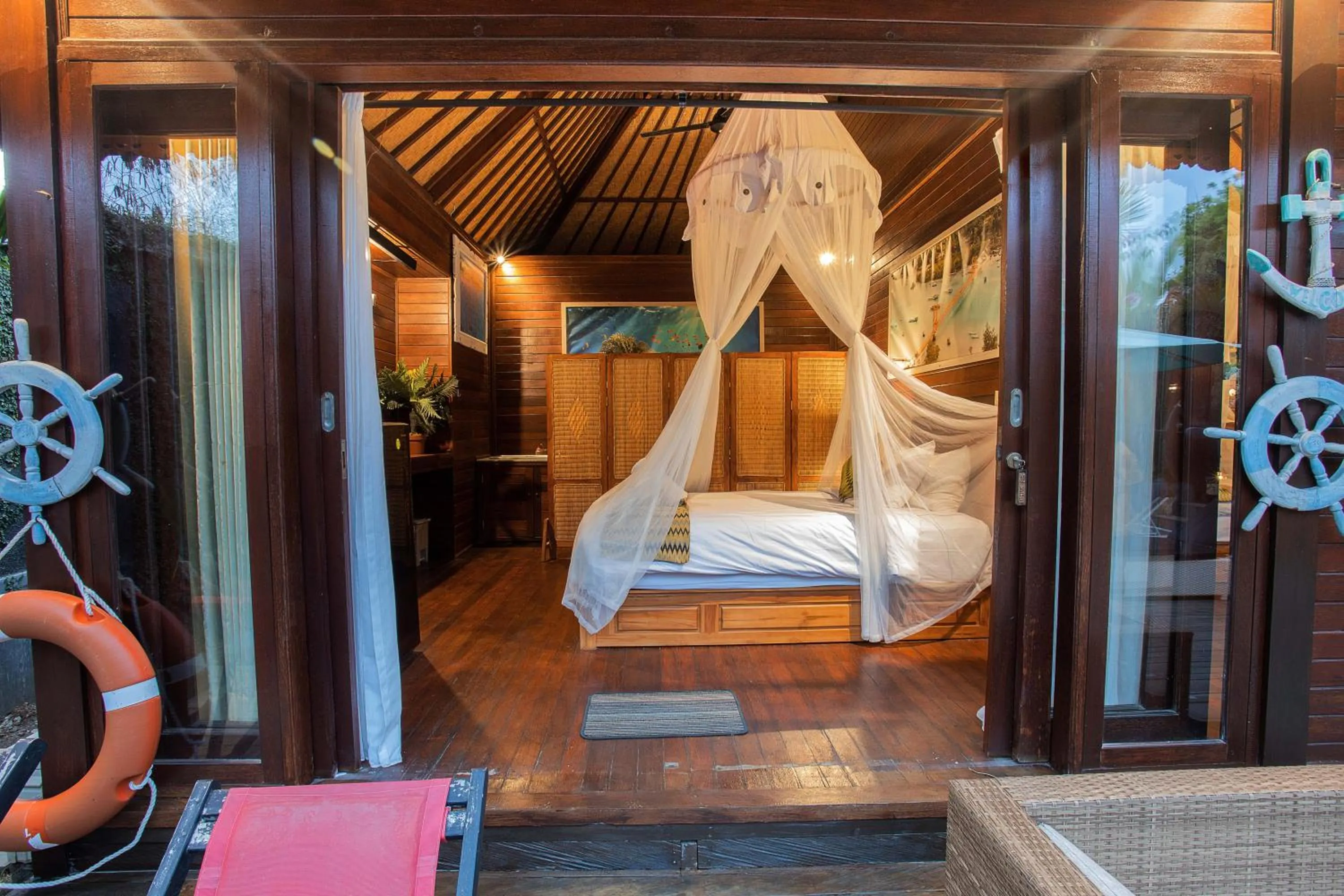 Bed in Sunset Garden Nusa Lembongan