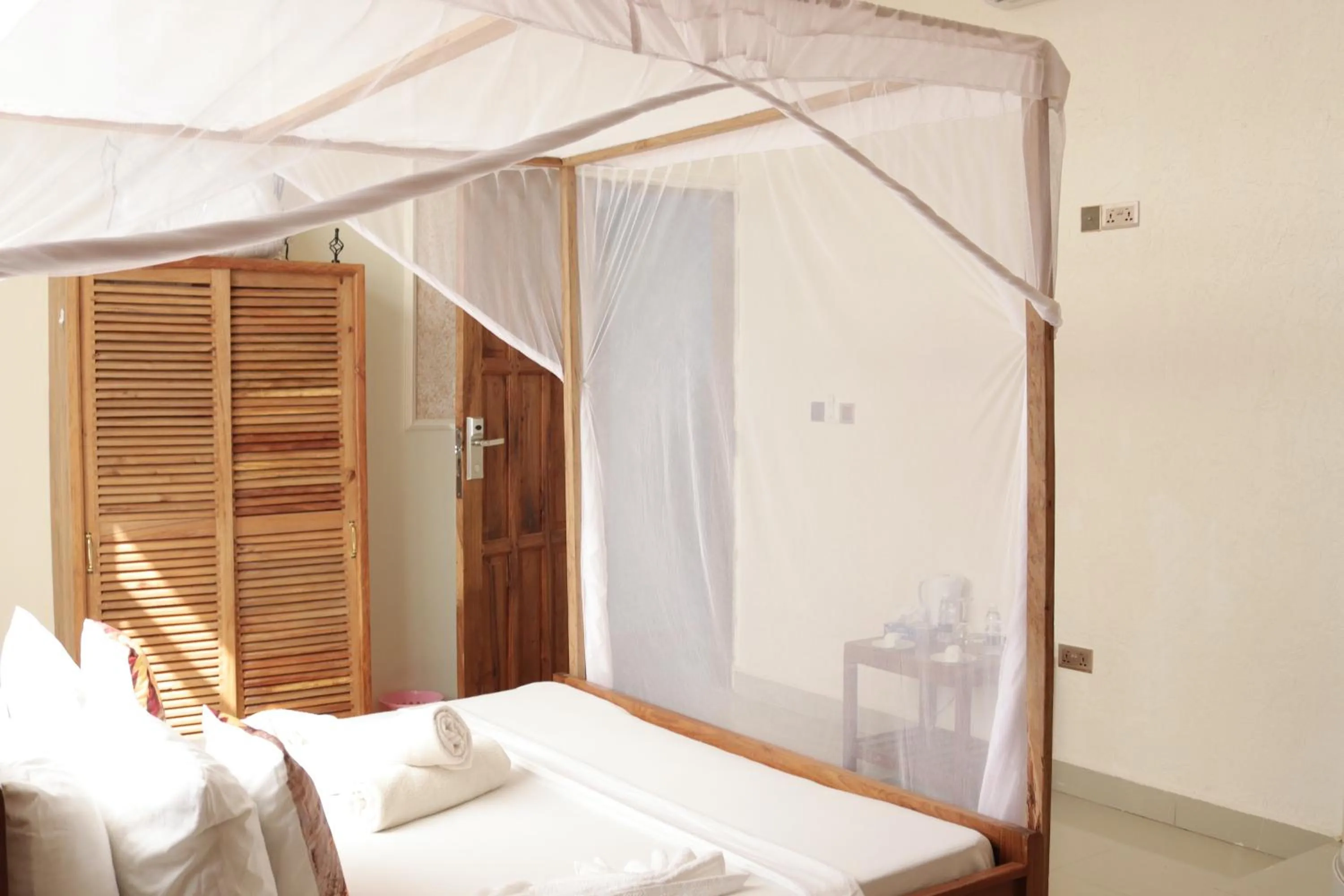 Bedroom, Bed in Mocco Beach Villa